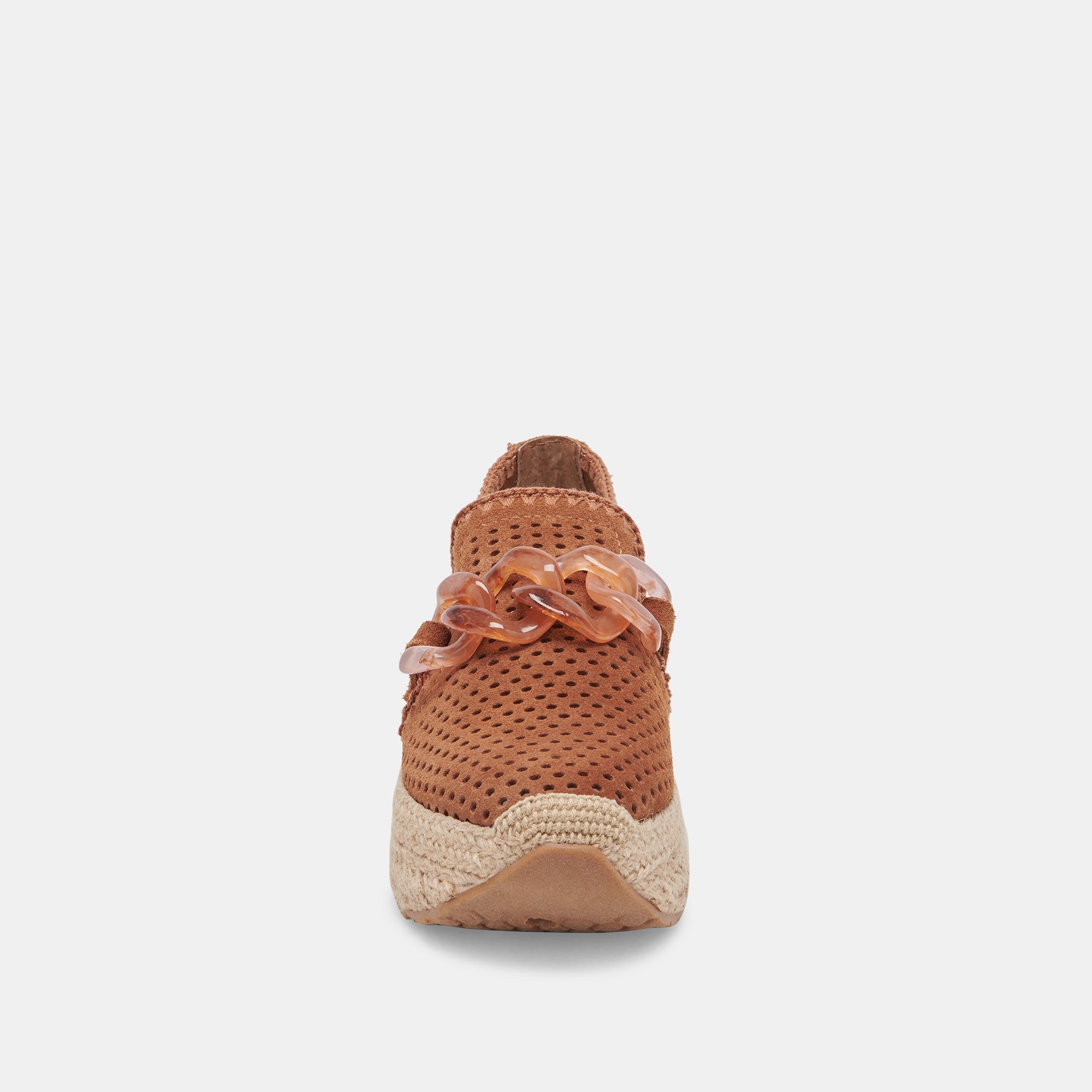 JHENEE ESPADRILLE SNEAKERS PECAN PERFORATED SUEDE - re:vita - Image 7