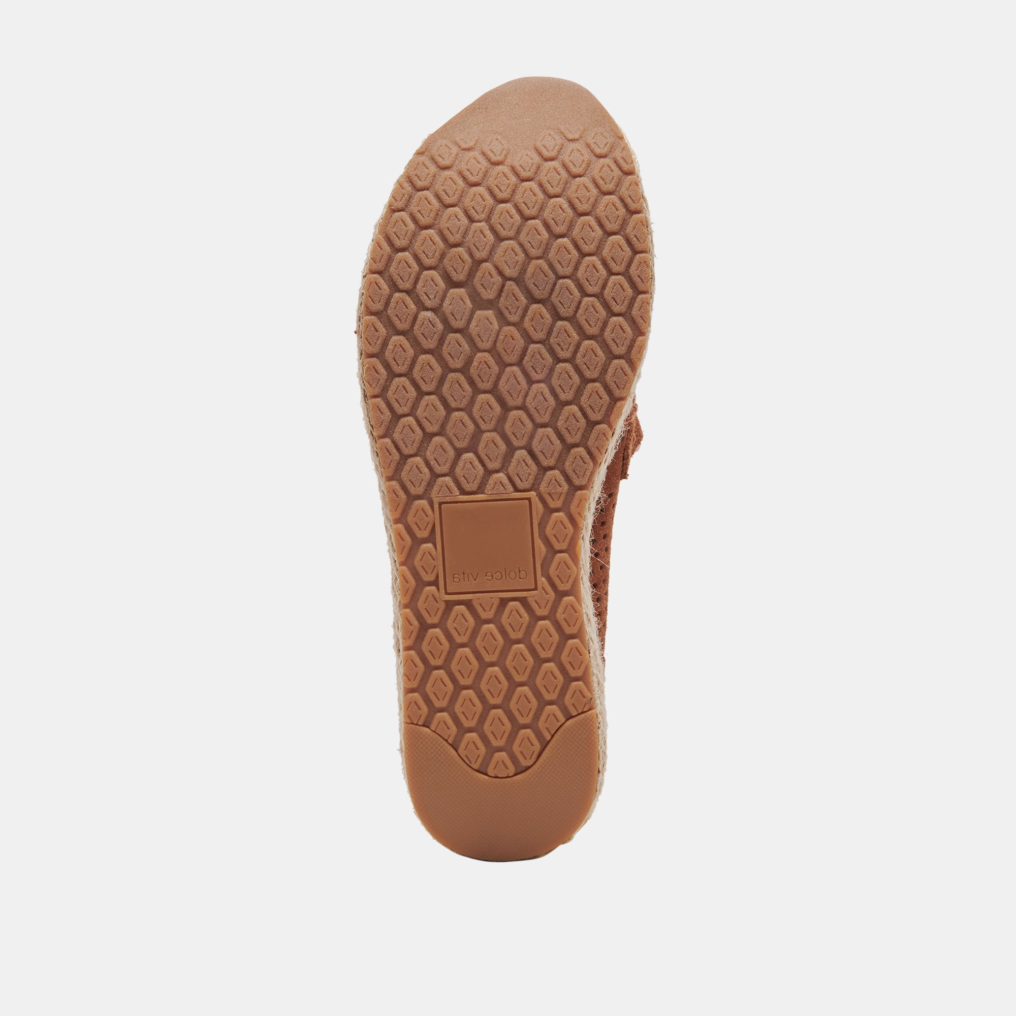 JHENEE ESPADRILLE SNEAKERS PECAN PERFORATED SUEDE - re:vita - Image 10