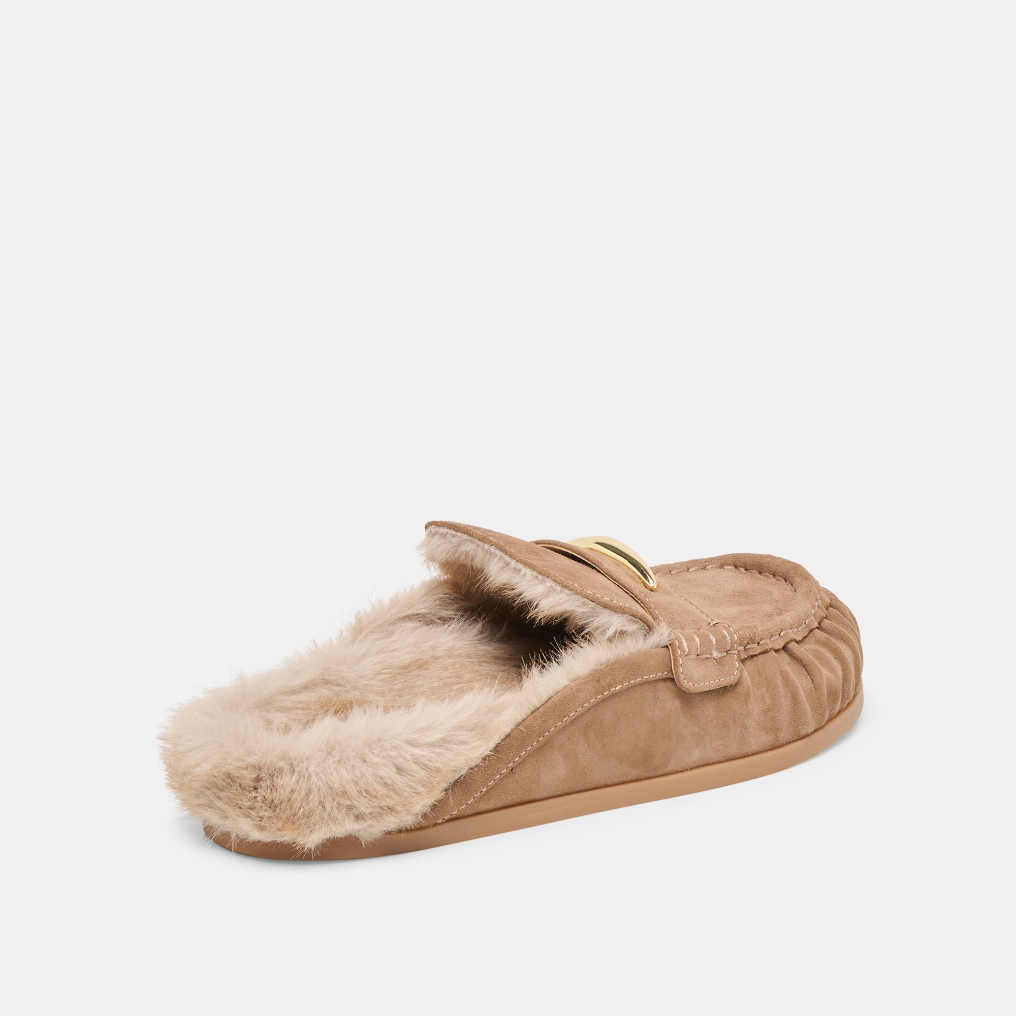 JODERO PLUSH FLATS MUSHROOM SUEDE - Image 3