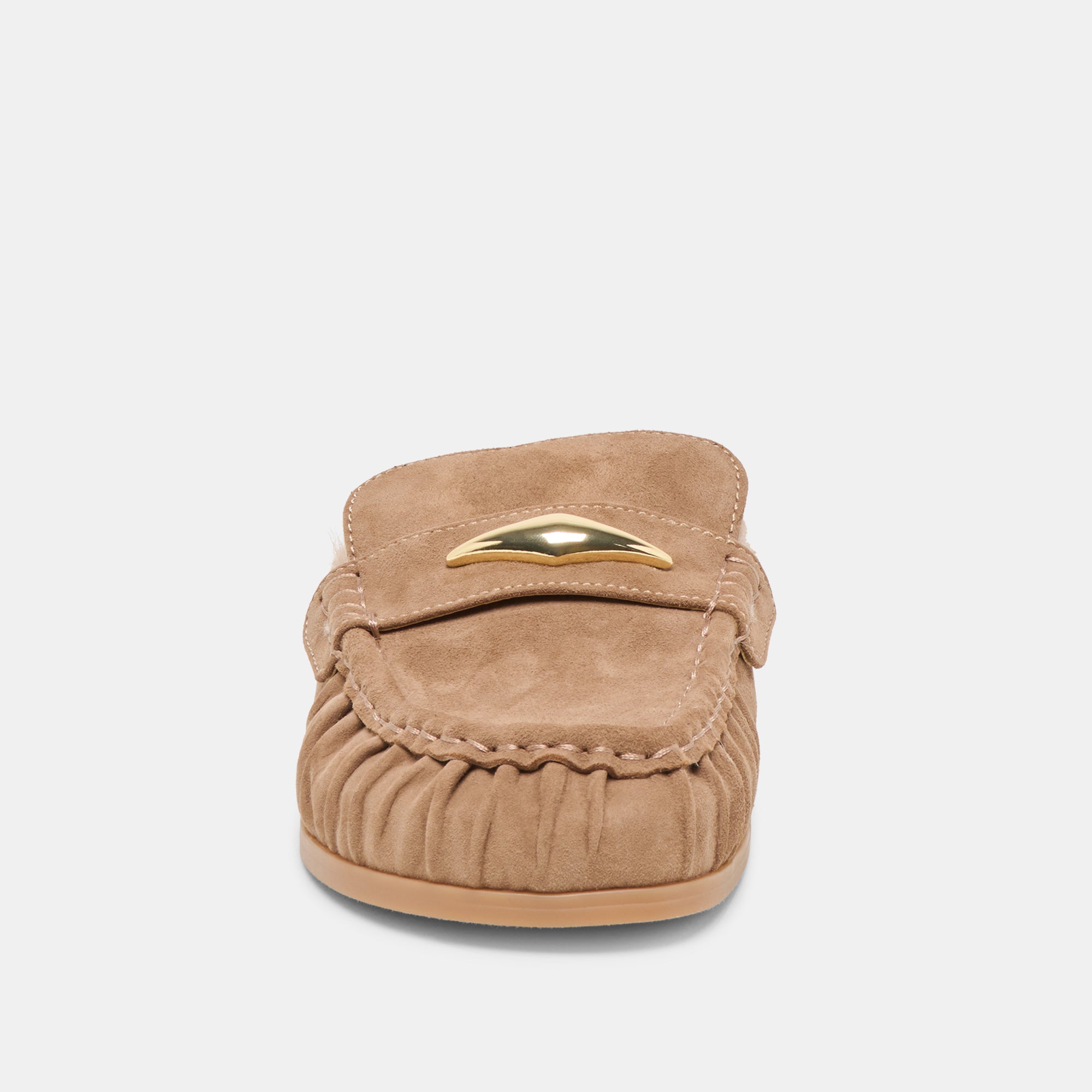 JODERO PLUSH FLATS MUSHROOM SUEDE - Image 6