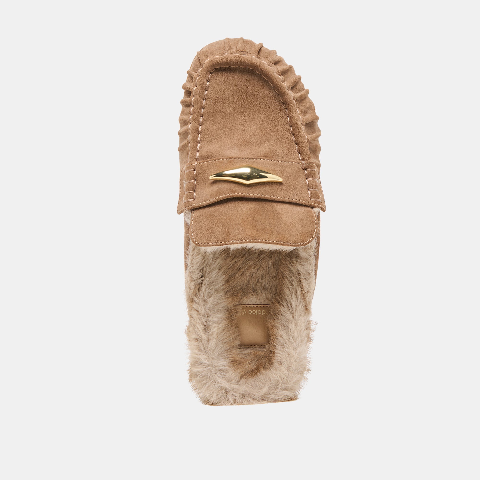 JODERO PLUSH FLATS MUSHROOM SUEDE - Image 8