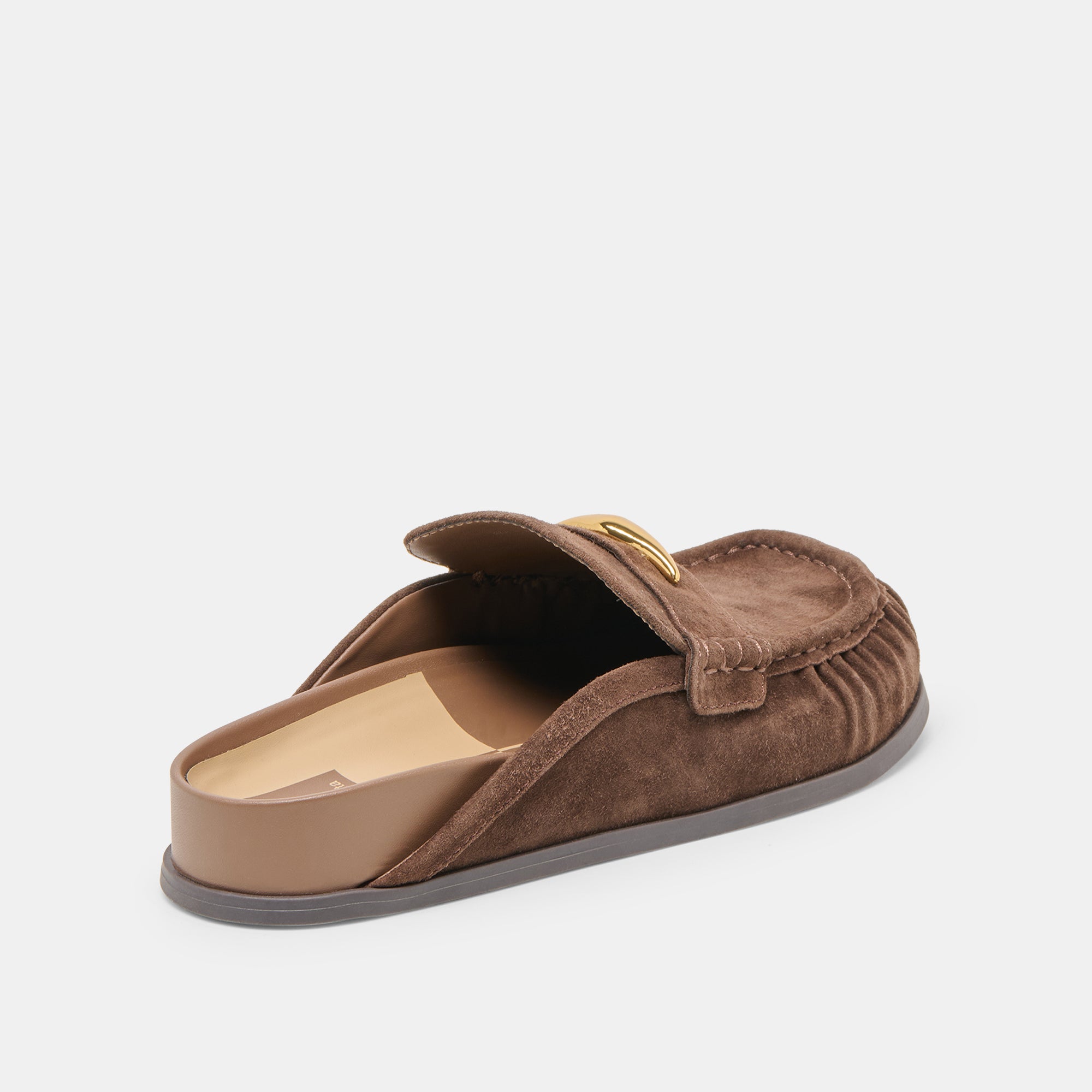 JODERO FLATS DK BROWN SUEDE - Image 3