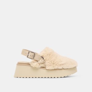 LANSY FLATS NATURAL PLUSH