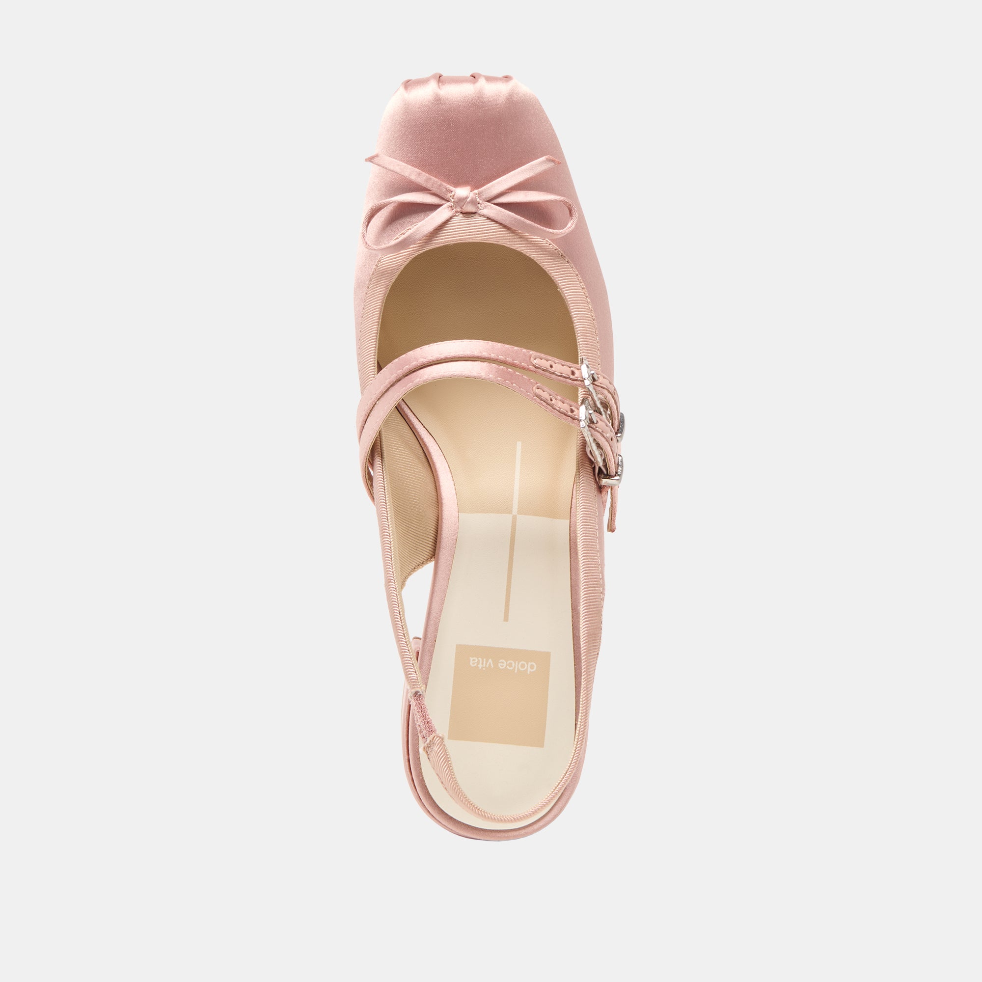 LORIS HEELS BLUSH SATIN - Image 8