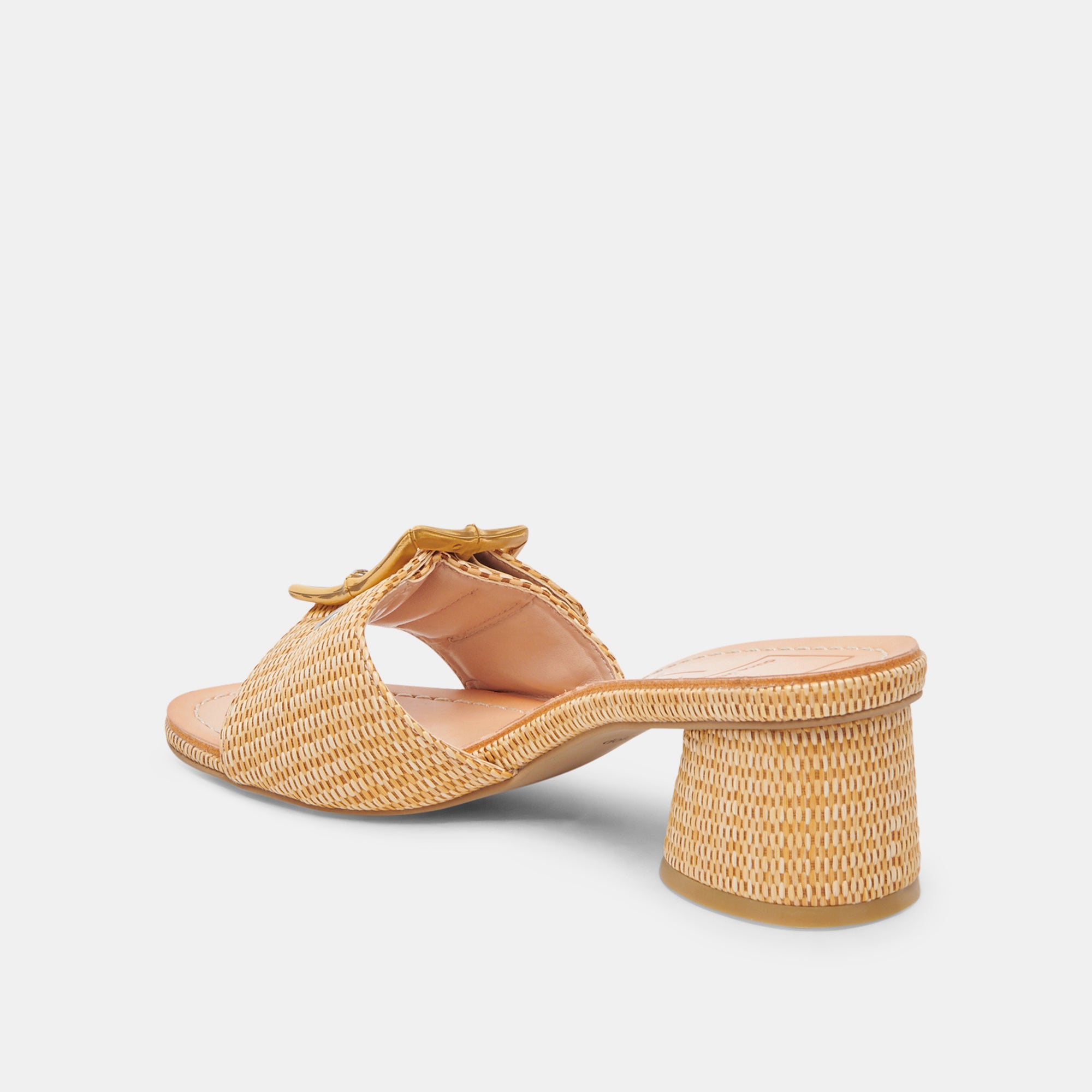 LUCEY HEELS WARM NATURAL RAFFIA - Image 6