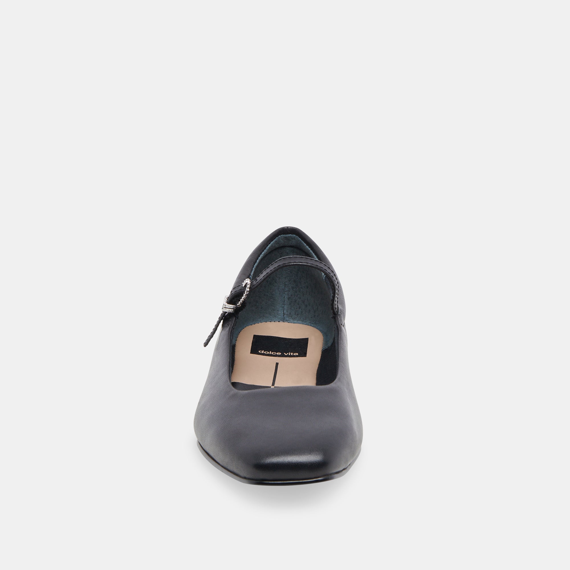 REYES BALLET FLATS BLACK LEATHER - Image 9