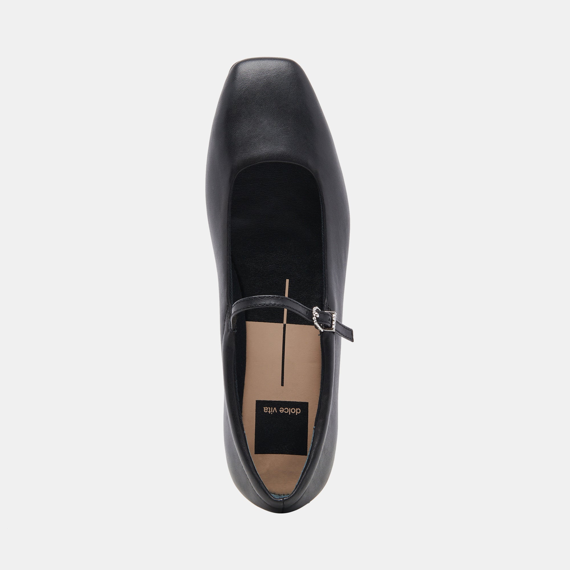 REYES BALLET FLATS BLACK LEATHER - Image 11