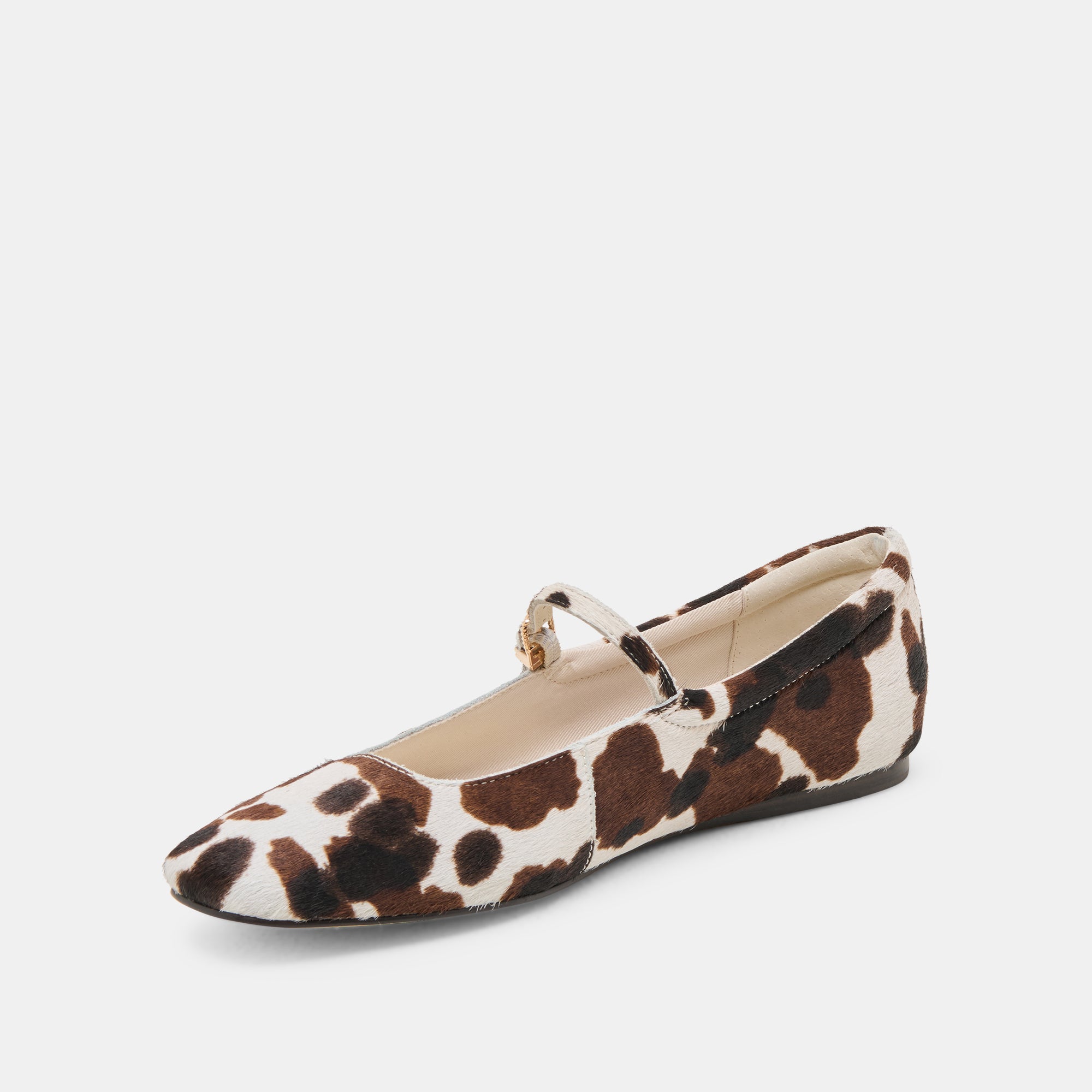 REYES BALLET FLATS COCOA TAURUS CALF HAIR - Image 7