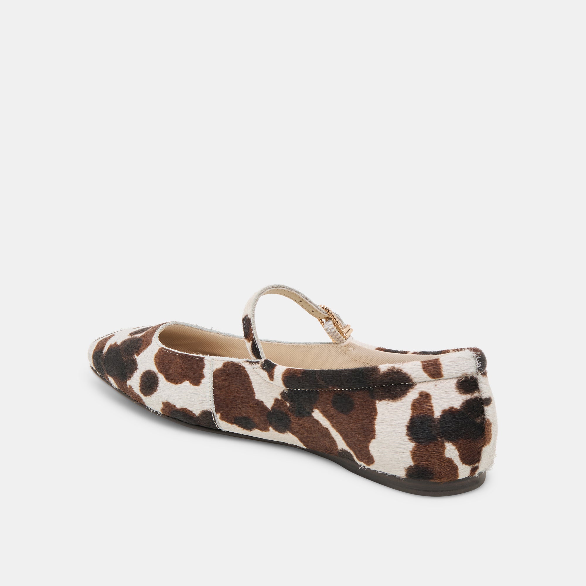 REYES BALLET FLATS COCOA TAURUS CALF HAIR - Image 8