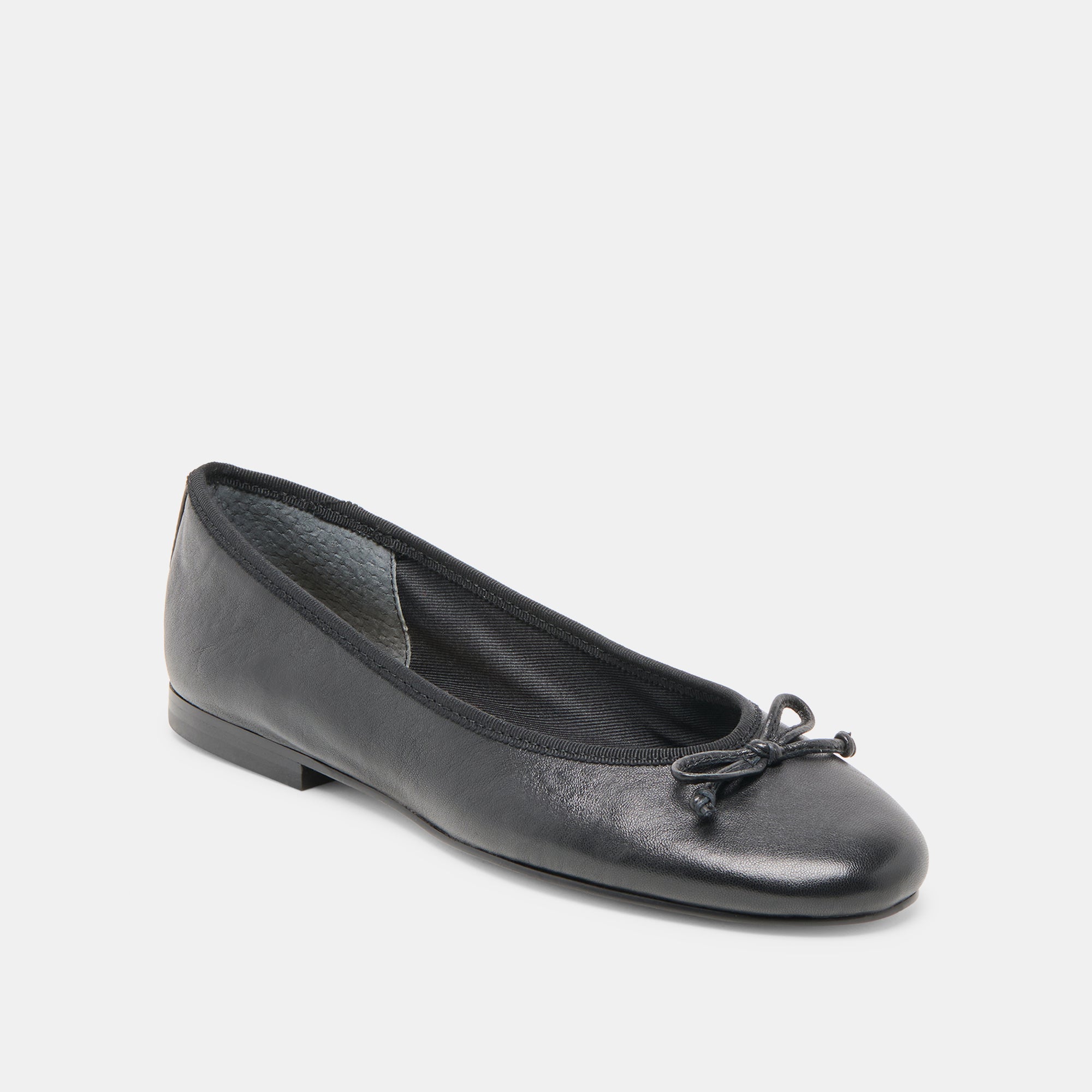 RITLA BALLET FLATS BLACK LEATHER - Image 3