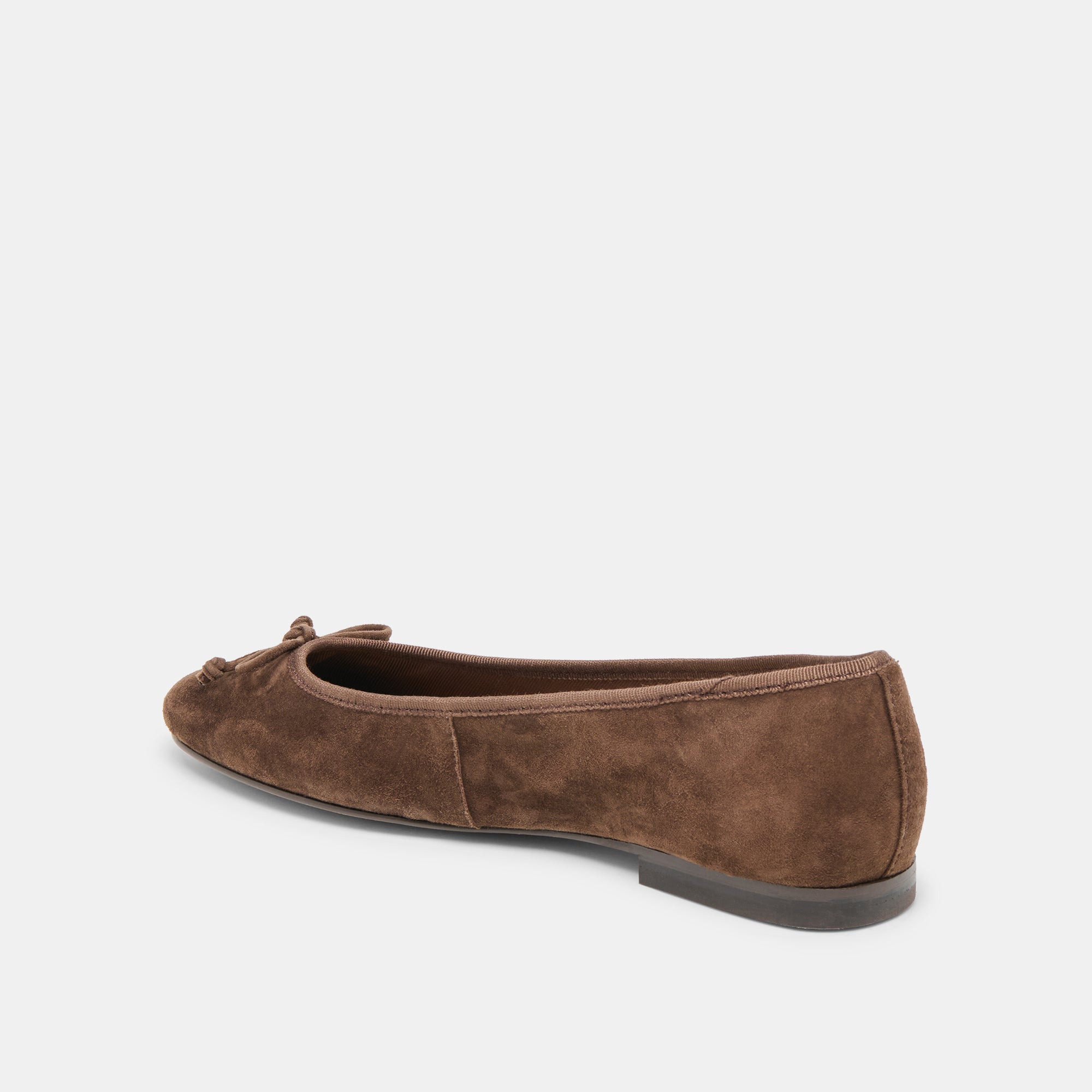 RITLA BALLET FLATS DK BROWN SUEDE - Image 5