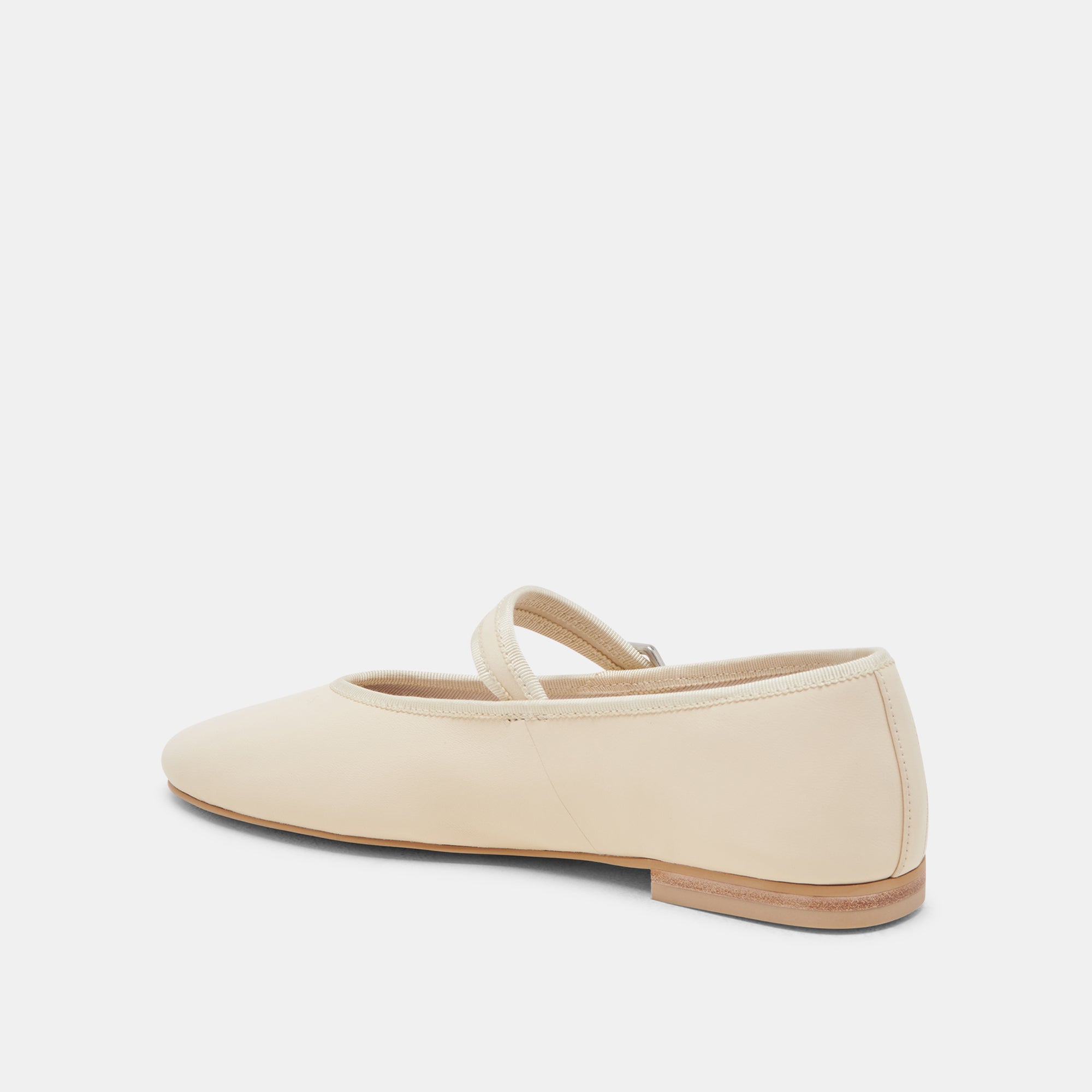 ROSLYN BALLET FLATS CREME LEATHER - Image 12