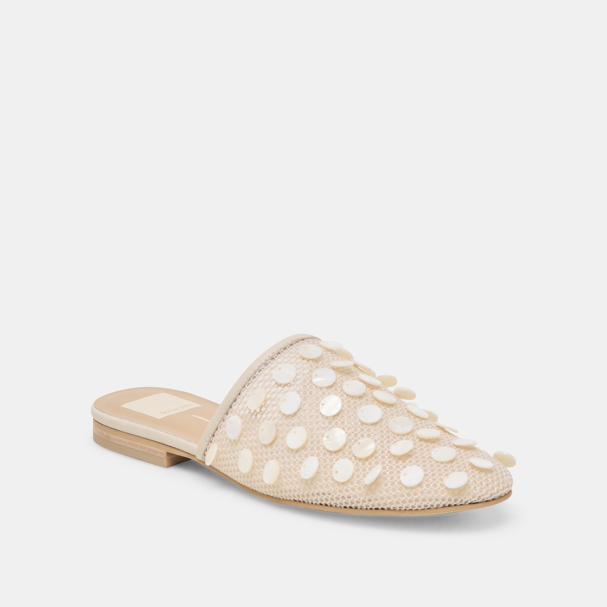 ROVA BEAD FLATS IVORY DISC MESH - Image 3