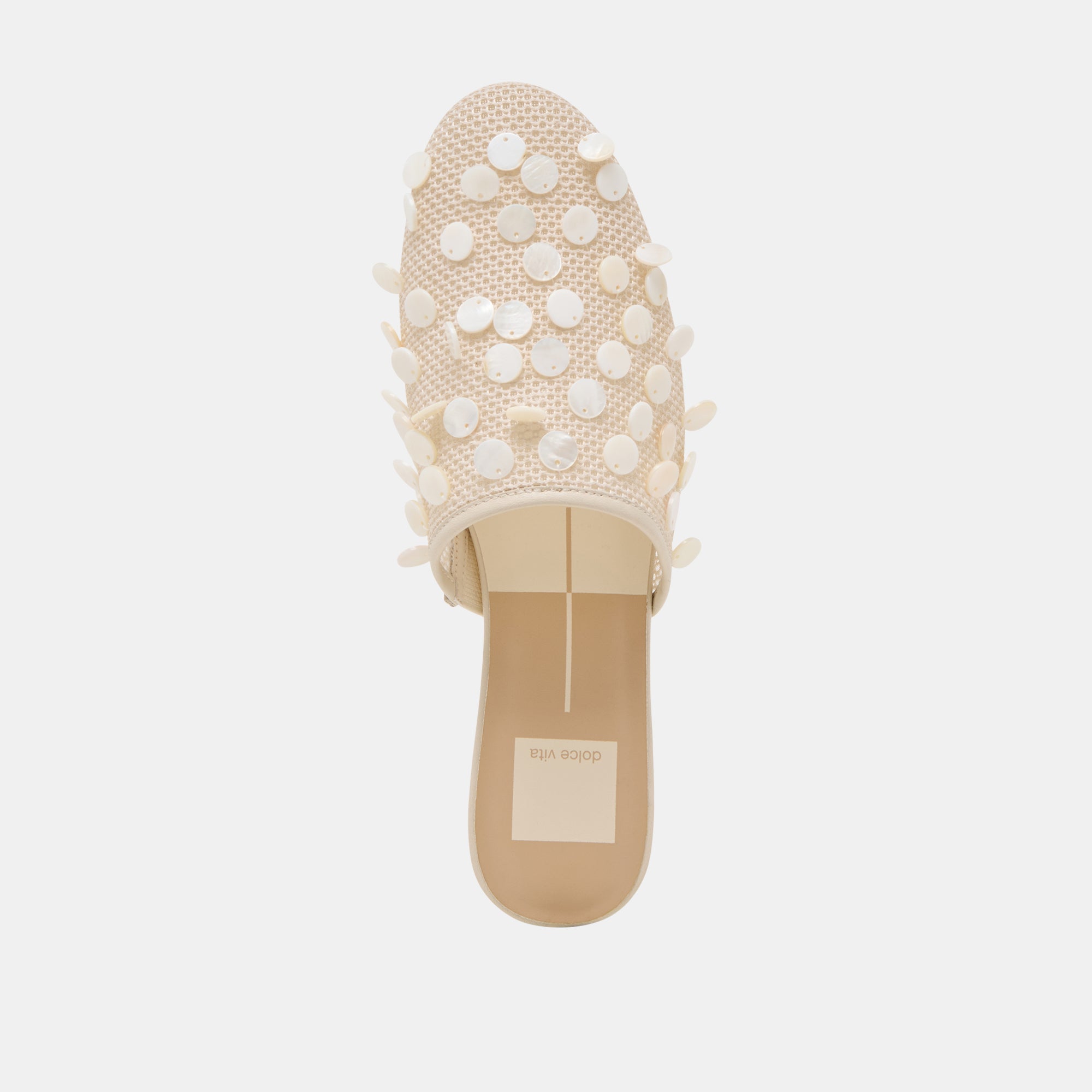 ROVA BEAD FLATS IVORY DISC MESH - Image 10