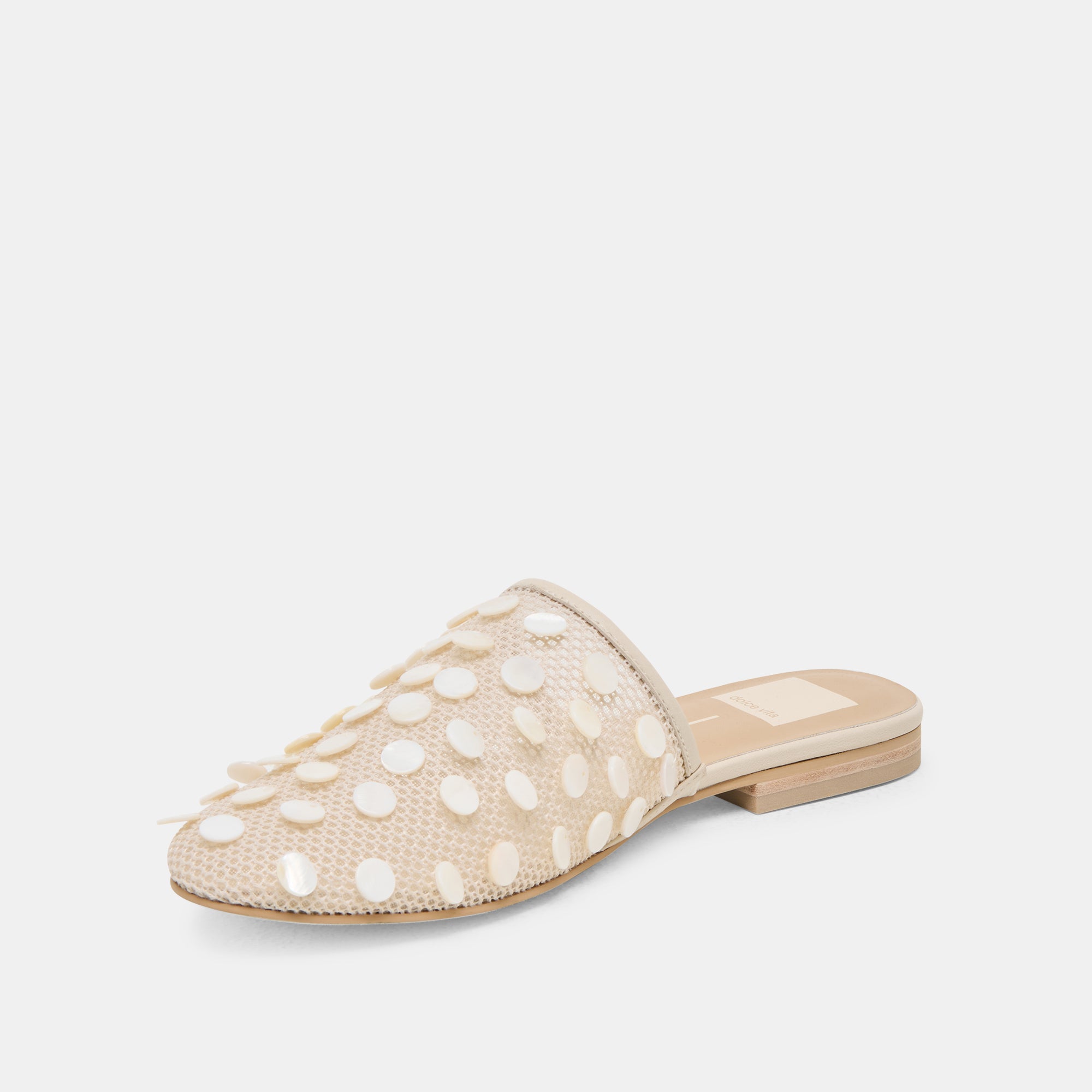 ROVA BEAD FLATS IVORY DISC MESH - Image 6