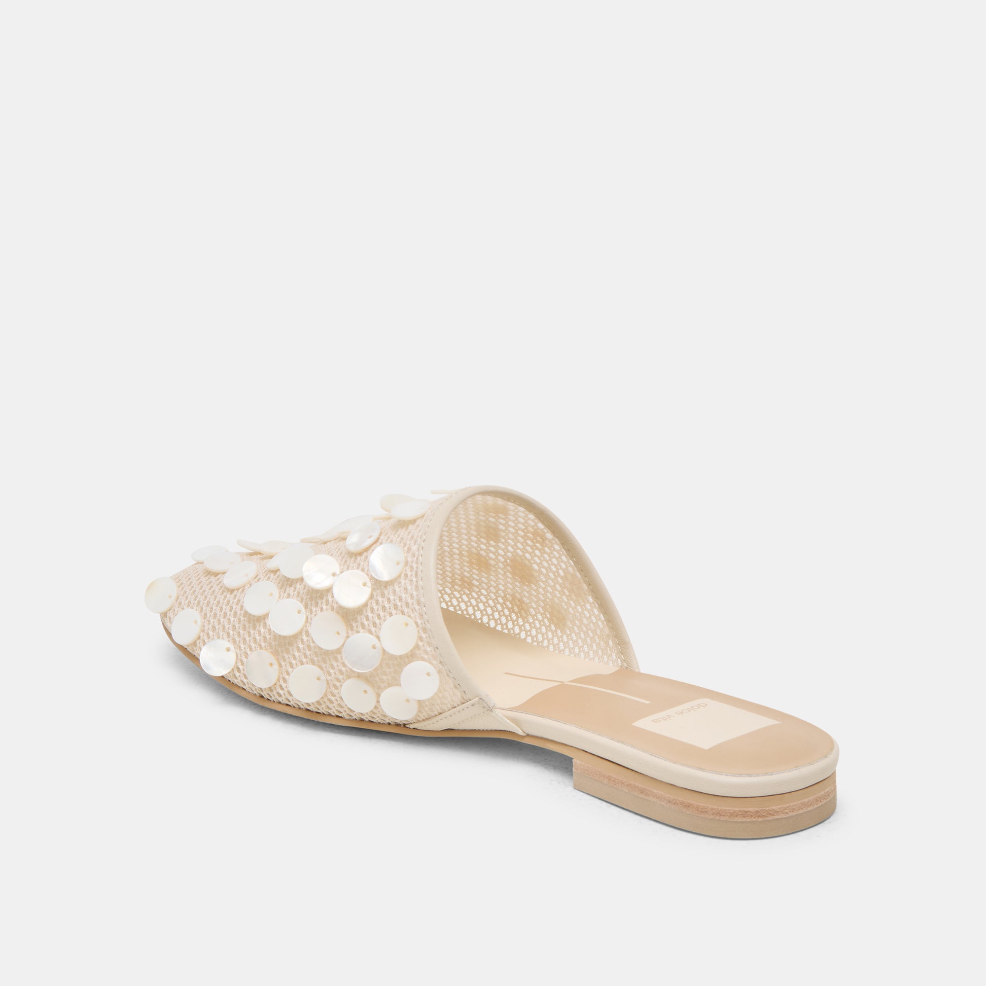 ROVA BEAD FLATS IVORY DISC MESH - Image 7