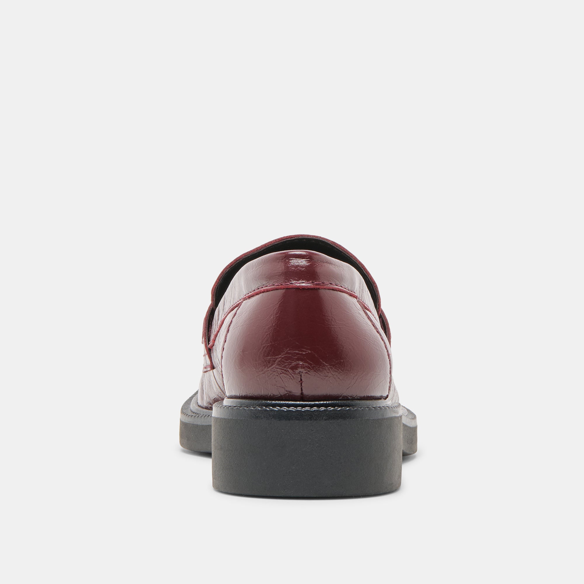 TIGGY LOAFERS OXBLOOD CRINKLE PATENT - Image 9
