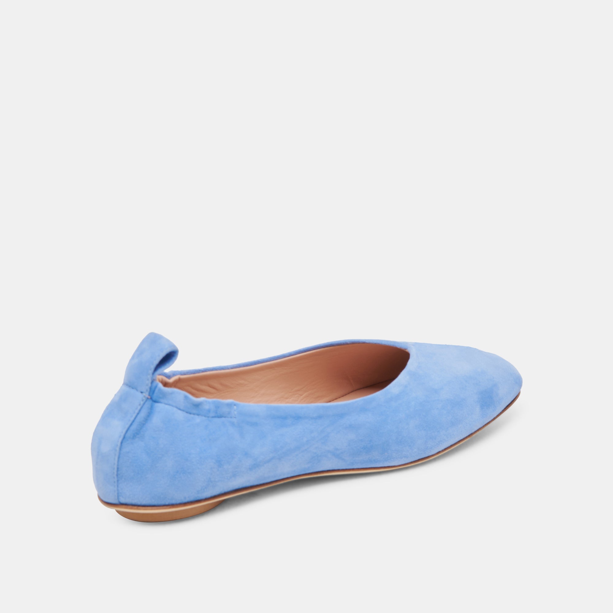 VINNIE BALLET FLATS DUSTY BLUE SUEDE - Image 5