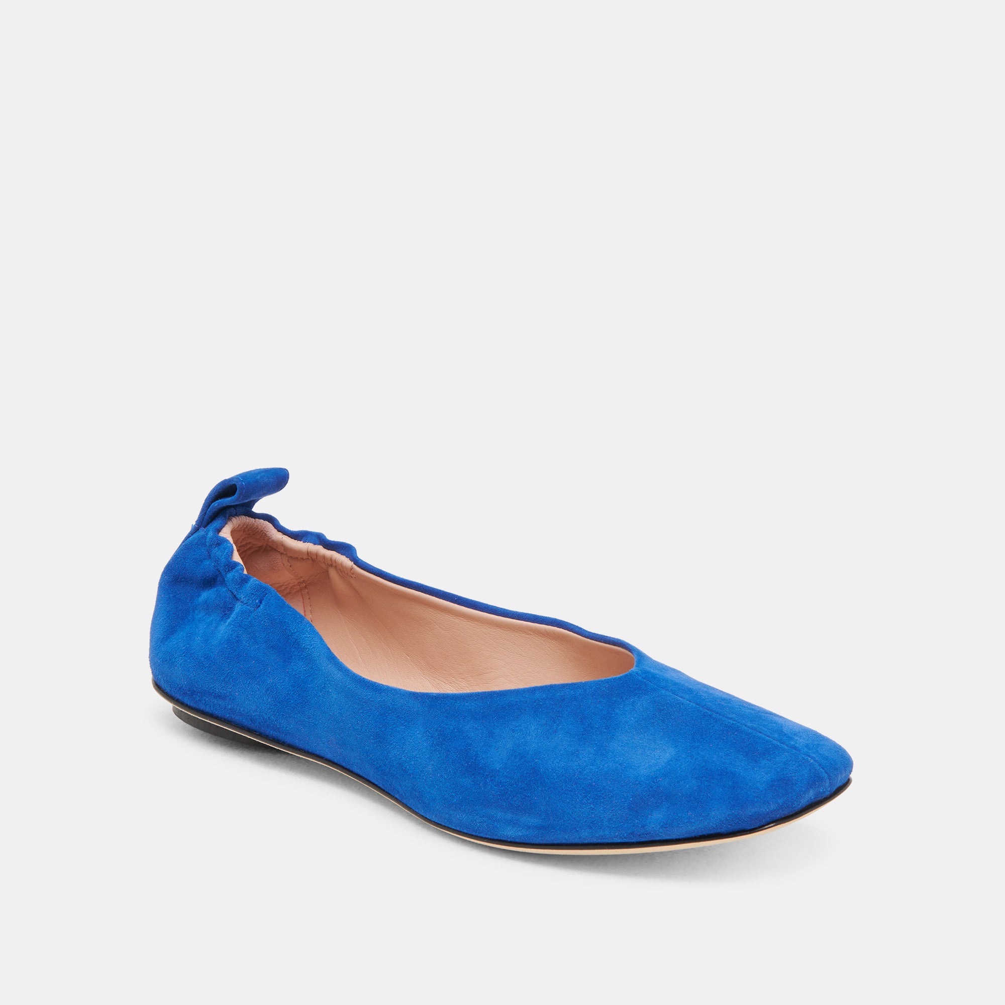 VINNIE BALLET FLATS NAVY SUEDE - Image 2