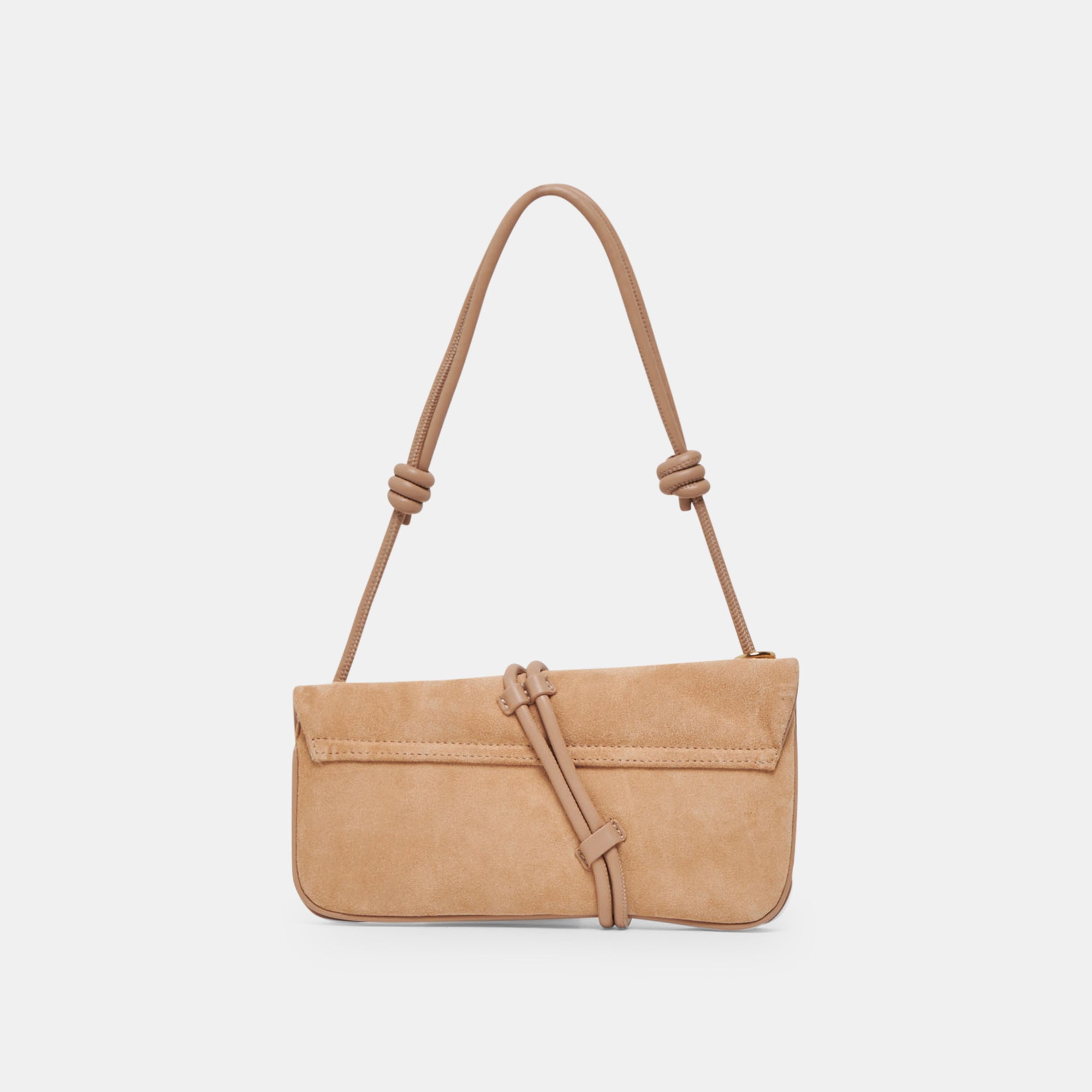 ALICE SHOULDER BAG BEIGE SUEDE - Image 8