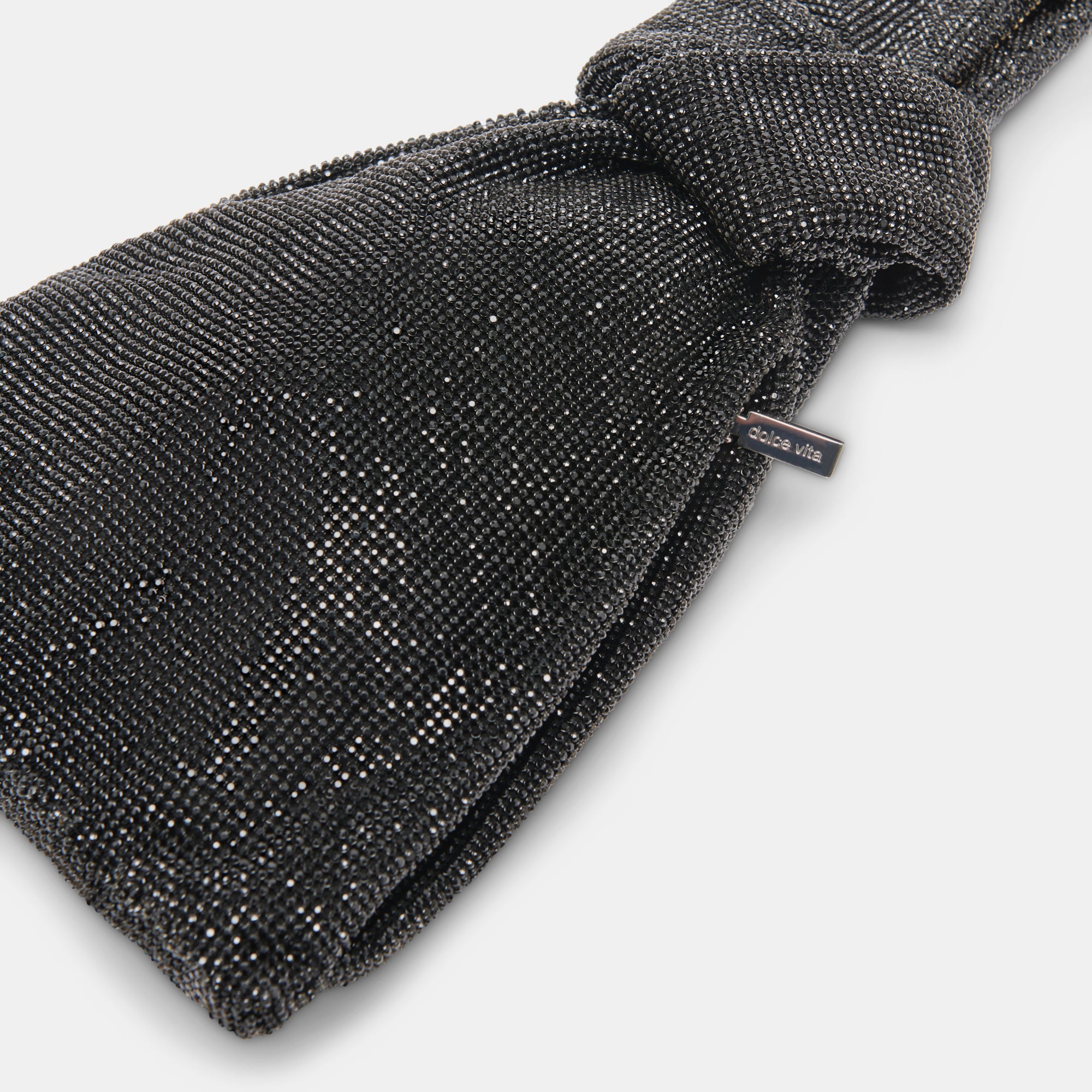 CLARRA HANDBAG BLACK MESH - Image 3