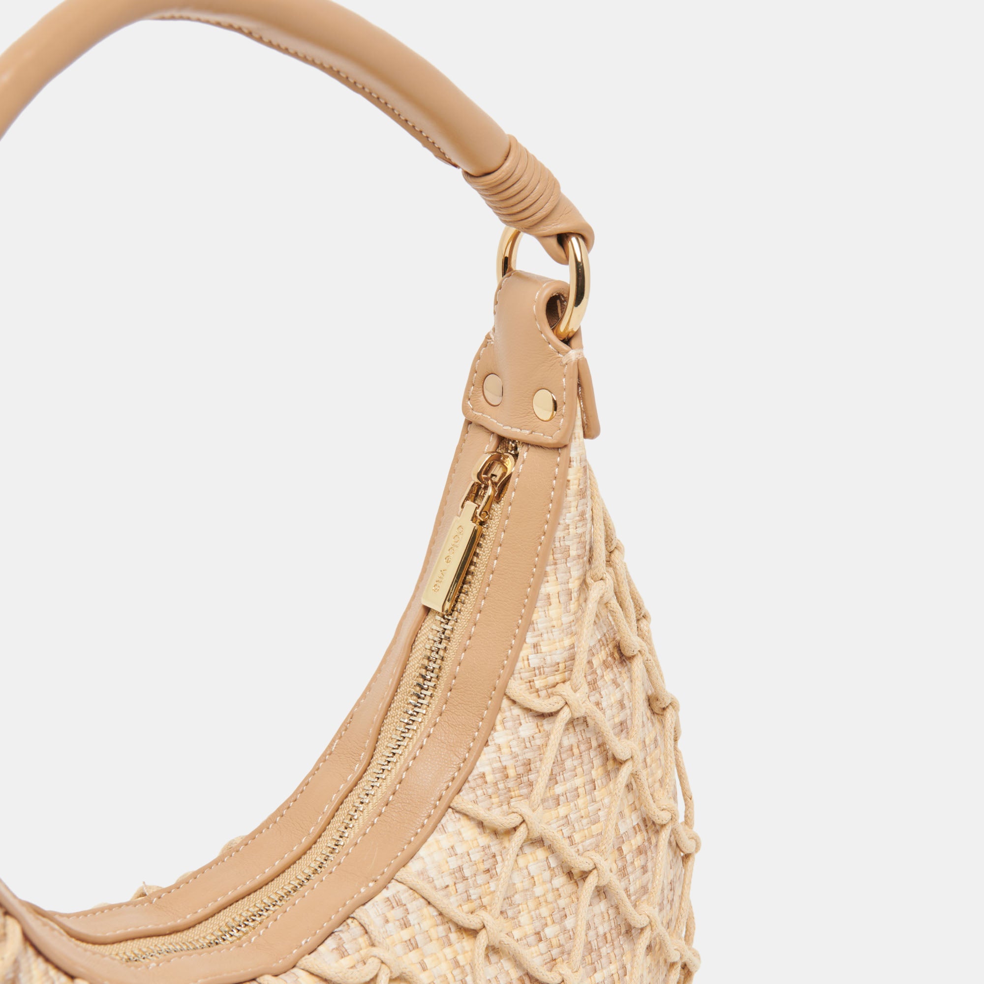 POSITANO SHOULDER BAG NATURAL RAFFIA - Image 6
