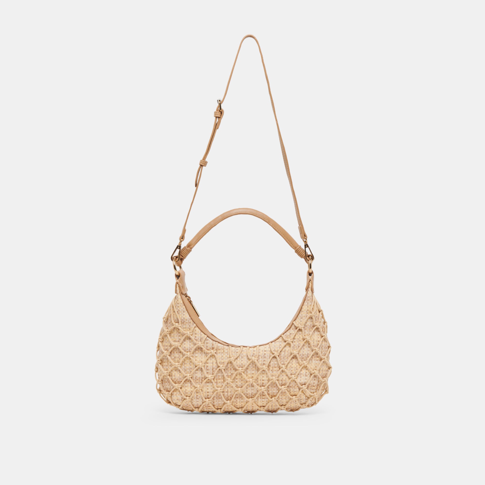 POSITANO SHOULDER BAG NATURAL RAFFIA - Image 4