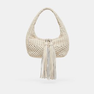 ZENIA HANDBAG BONE LEATHER