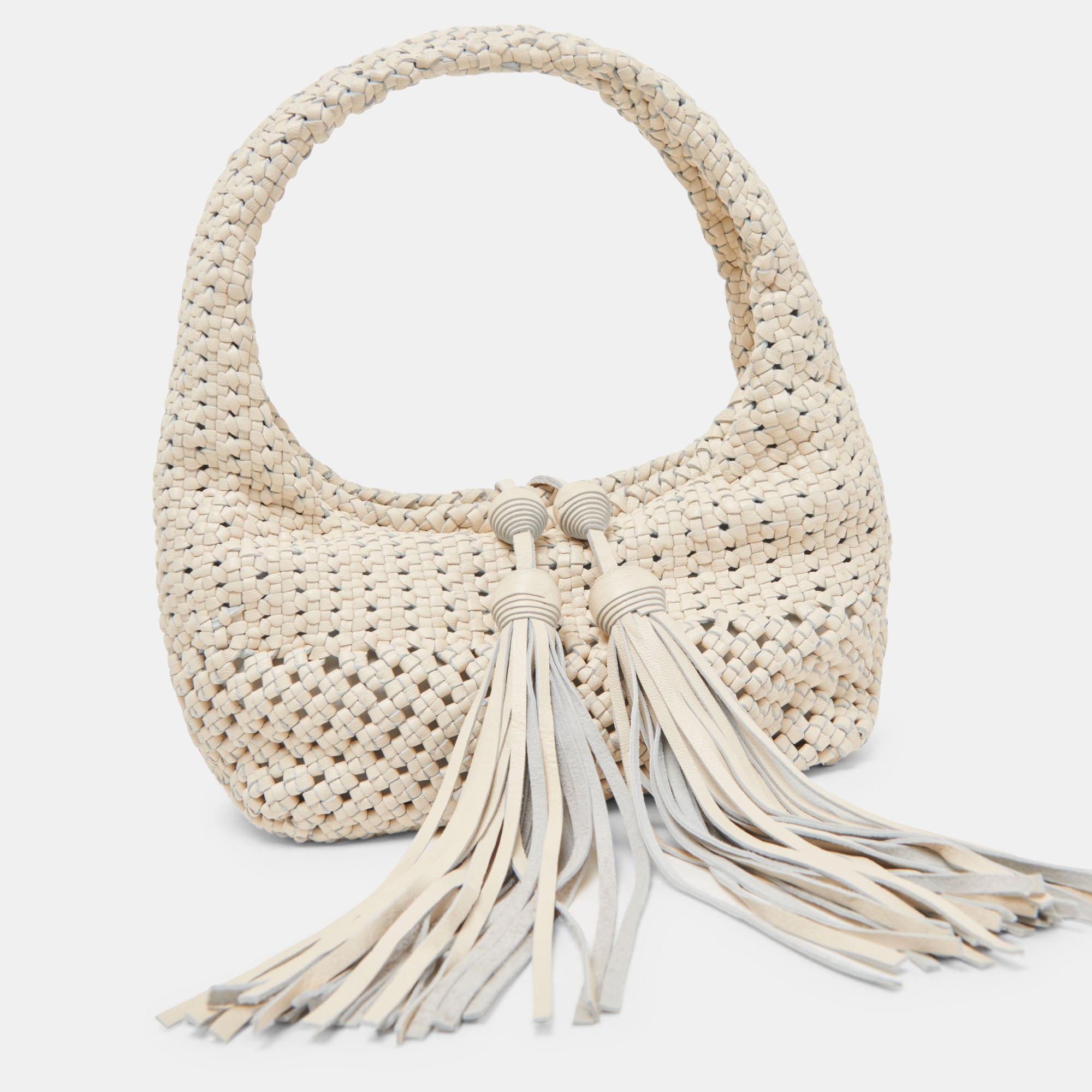 ZENIA HANDBAG BONE LEATHER - Image 5