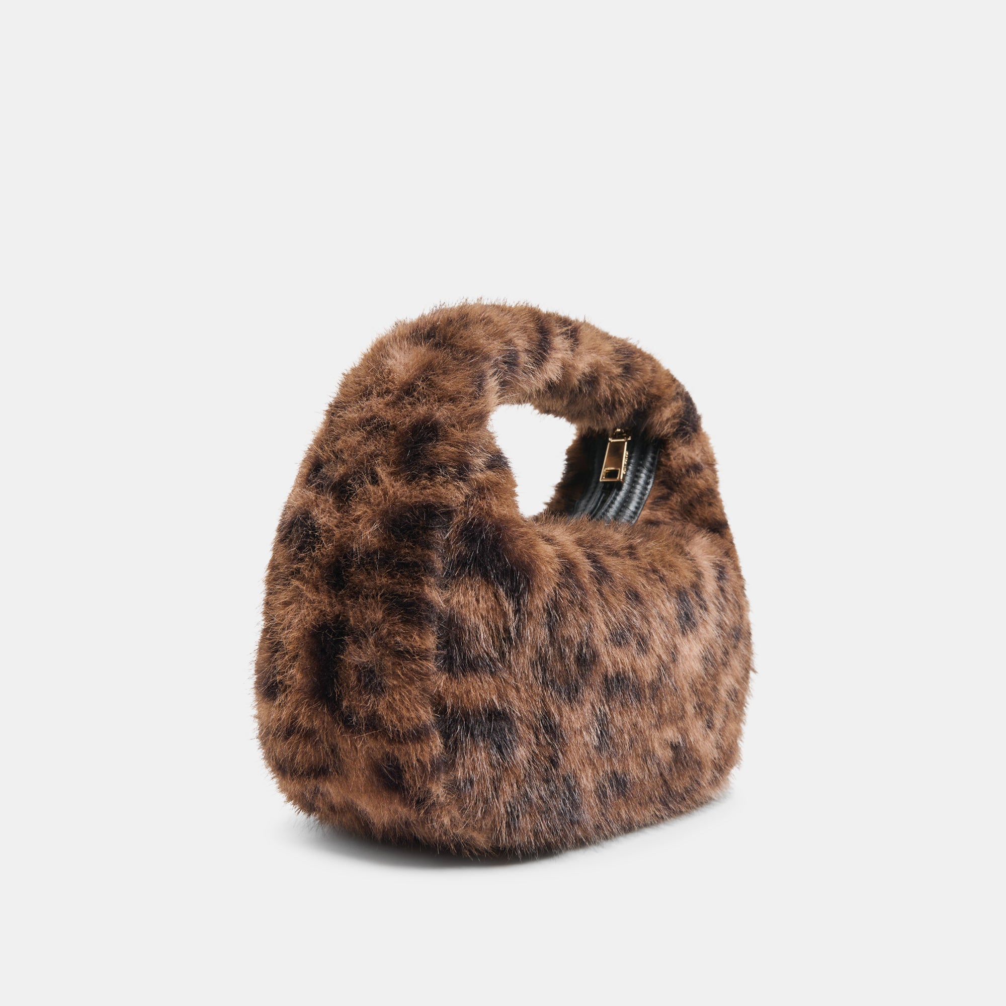 FRANKIE HANDBAG LEOPARD PLUSH - Image 5