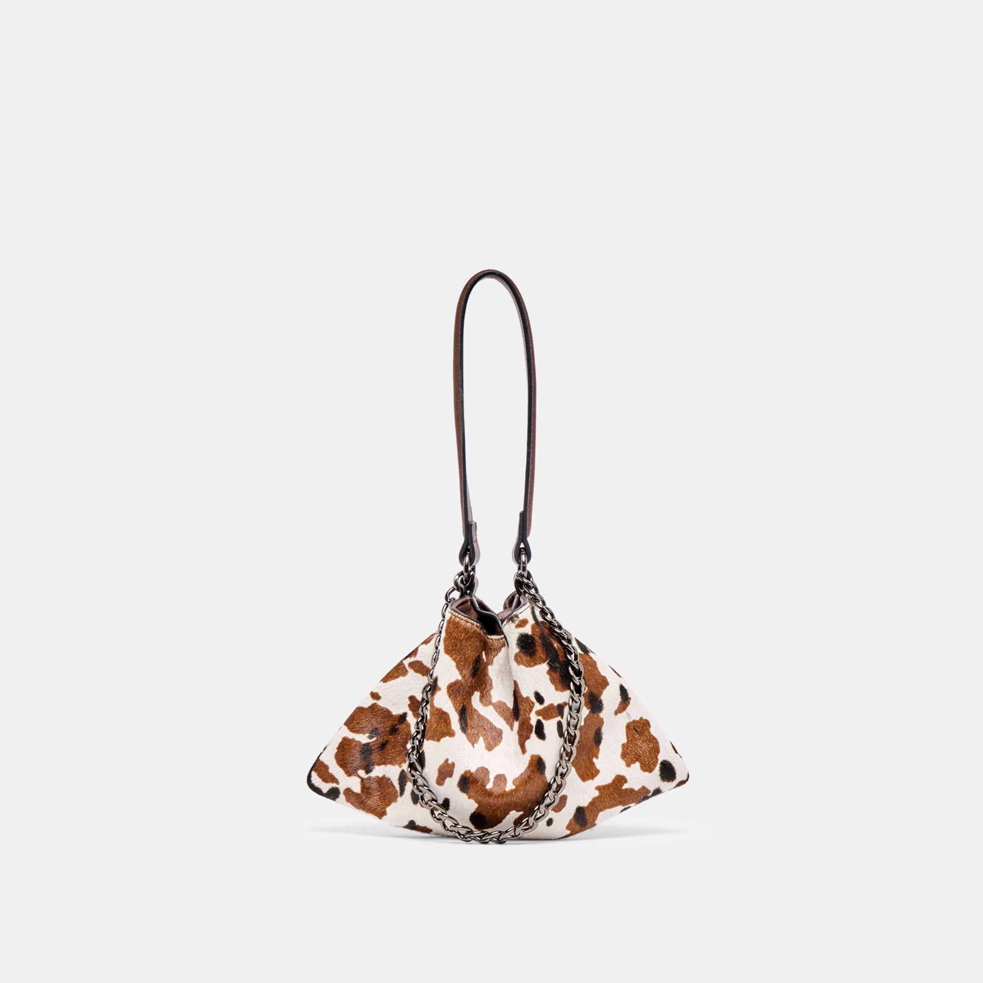 JAGGER SHOULDER BAG COCOA CALF HAIR - Image 4