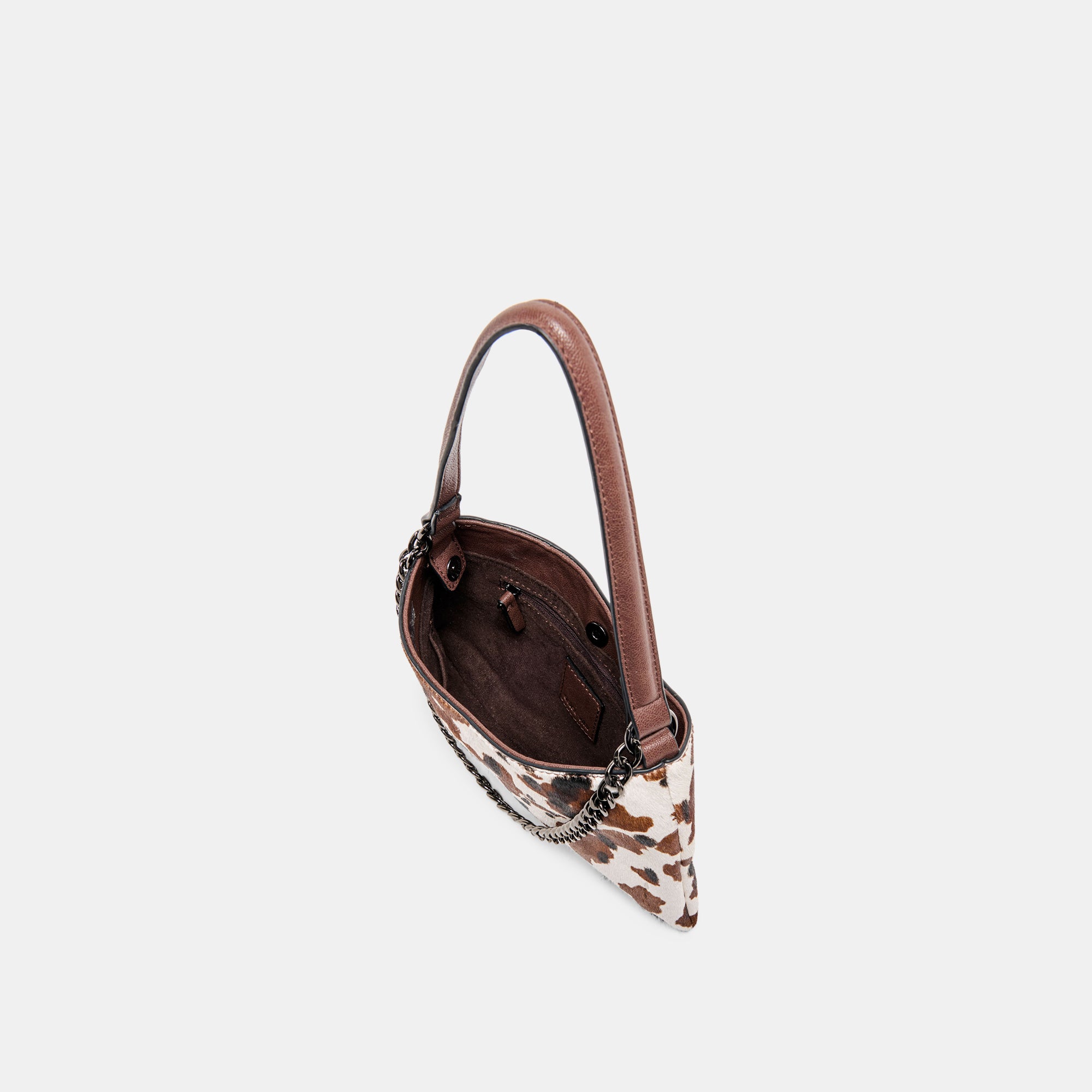 JAGGER SHOULDER BAG COCOA CALF HAIR - Image 9