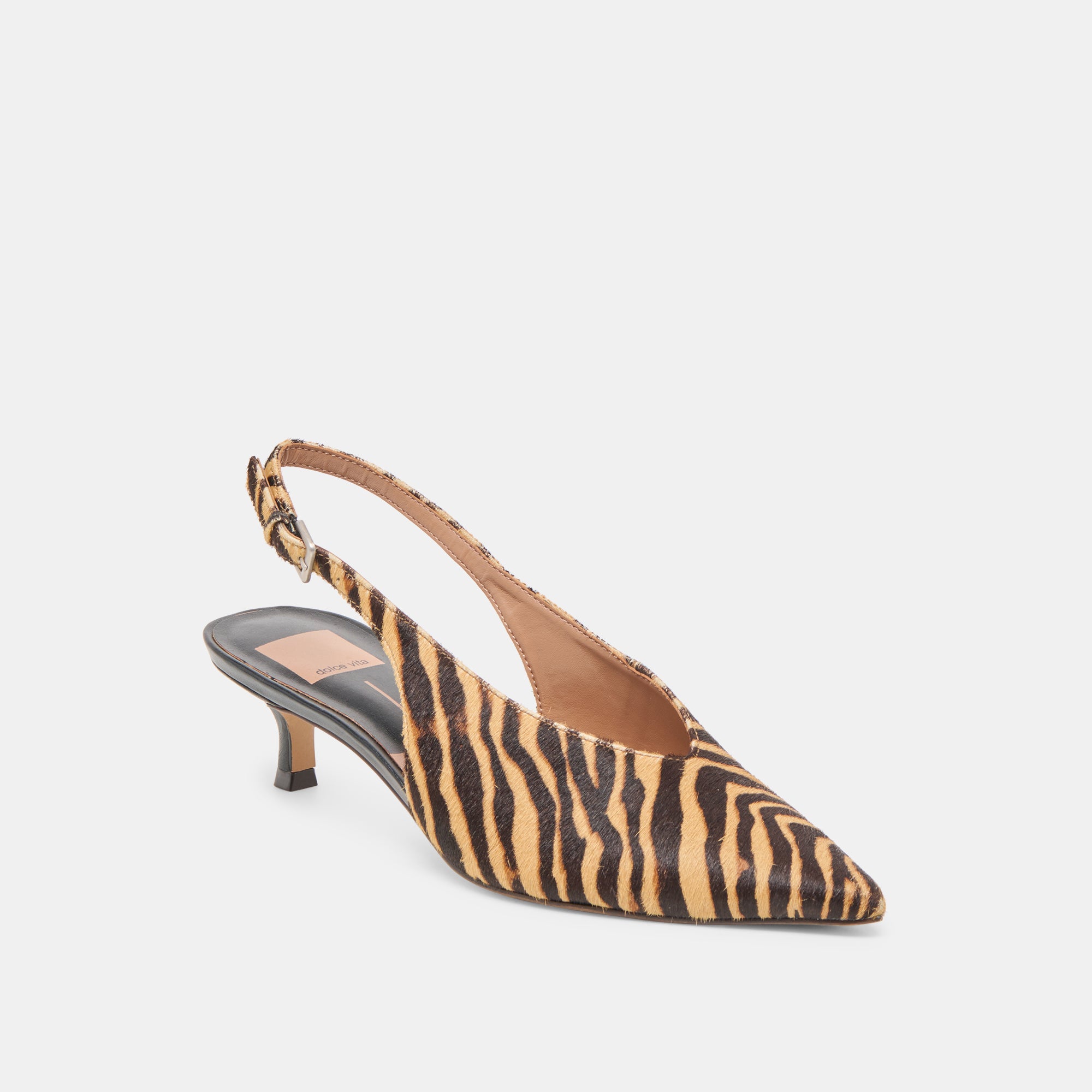ALENNA HEELS TIGER CALF HAIR - Image 2