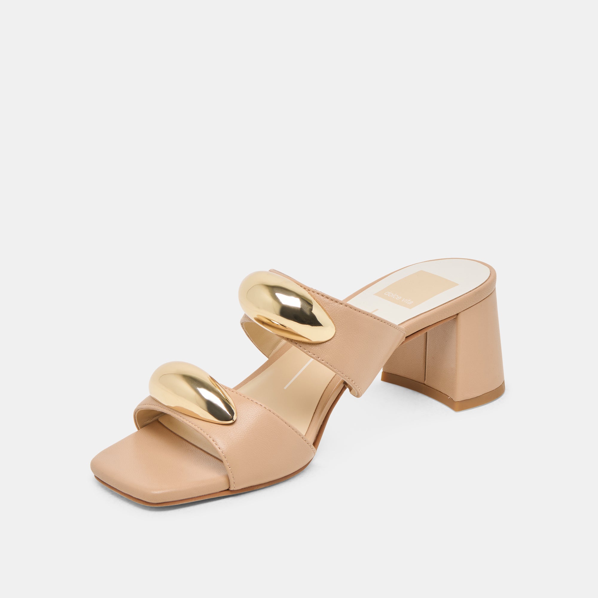BARNET HEELS LIGHT TAN LEATHER - Image 7