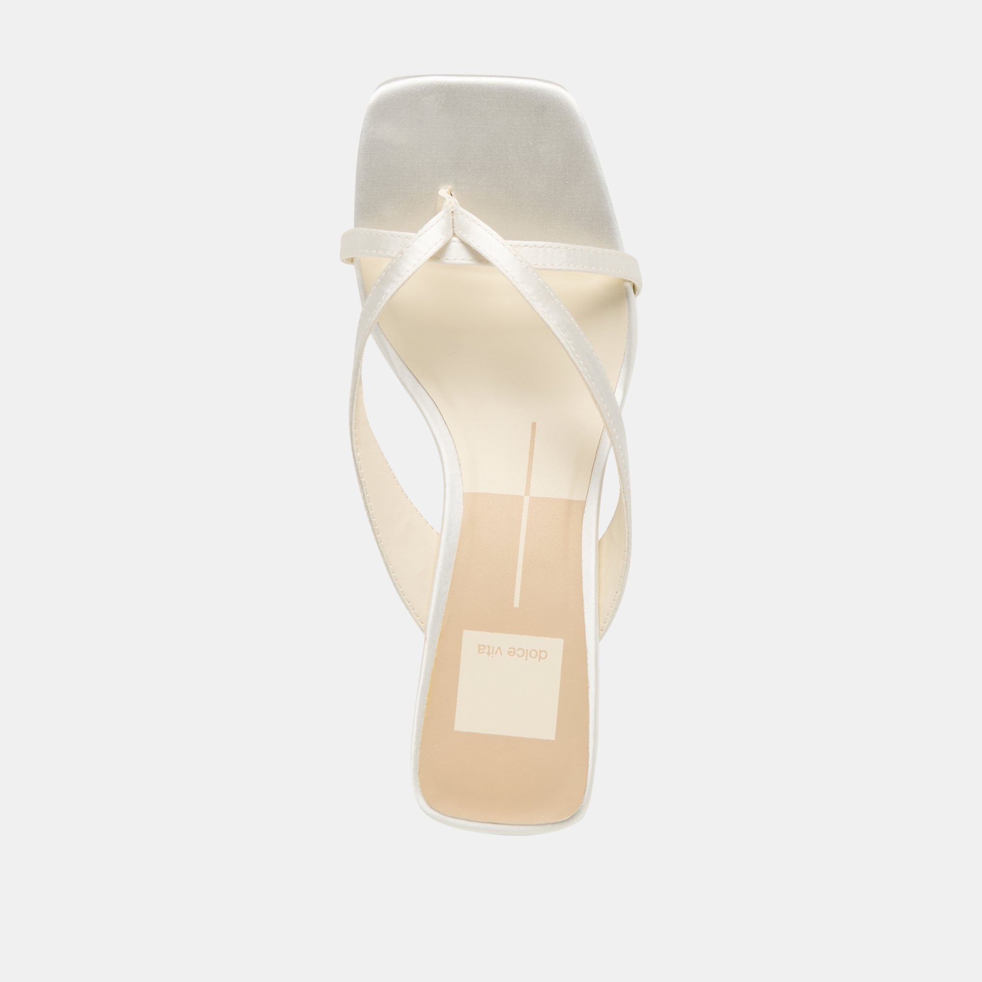 BREVEL HEELS TRUE WHITE SATIN - Image 8