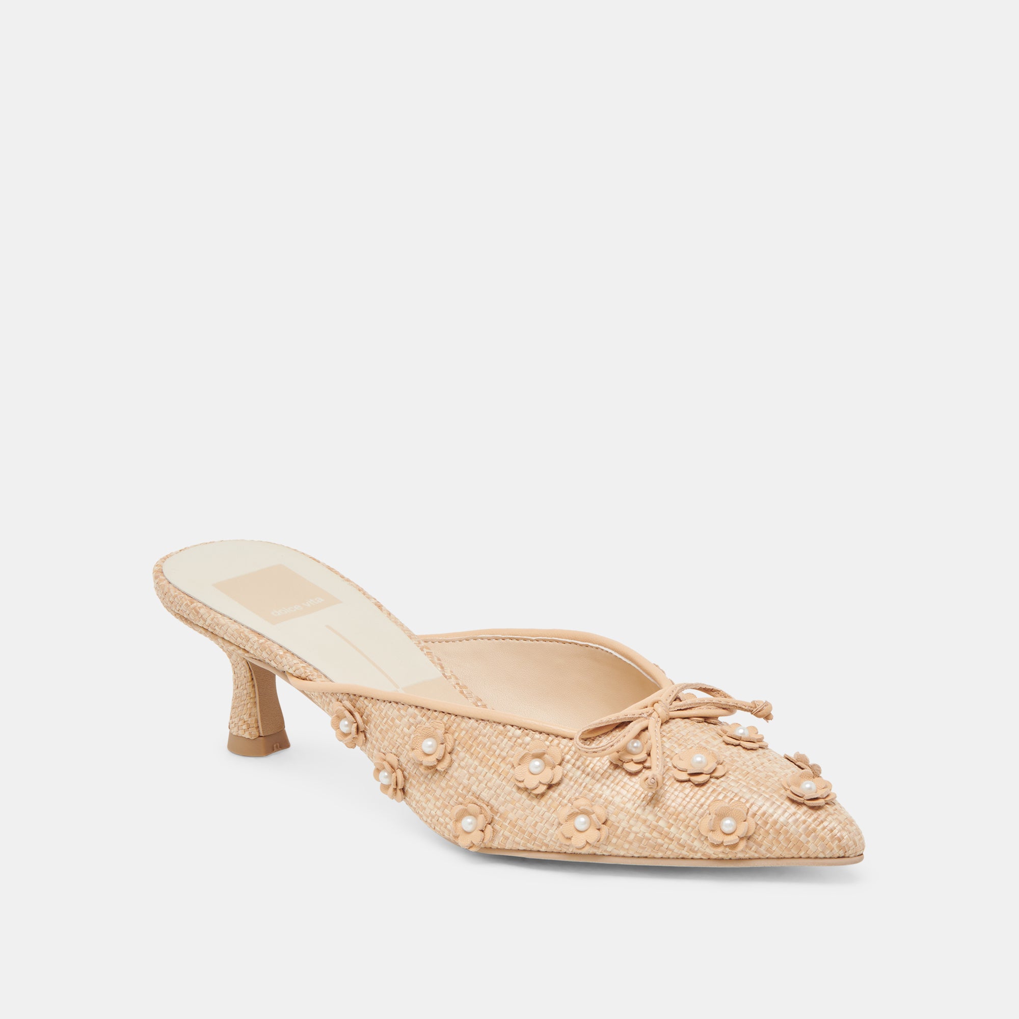 CAMILO HEELS LT NATURAL RAFFIA - Image 3