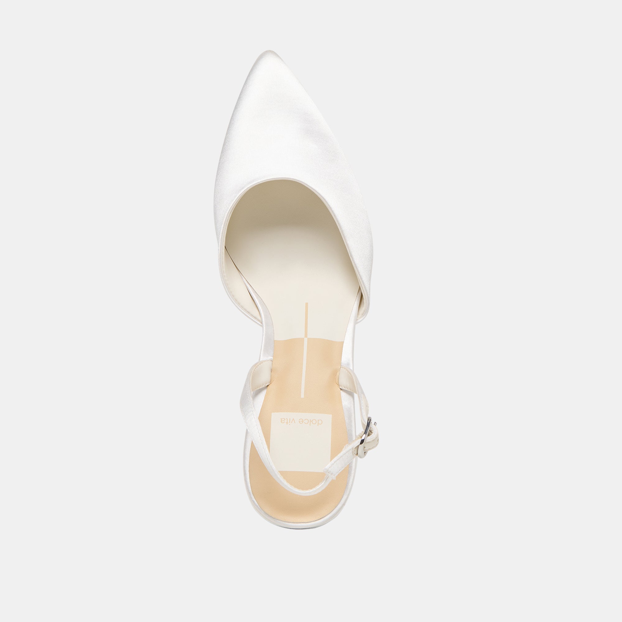 CAREL HIGH HEELS TRUE WHITE SATIN - Image 8