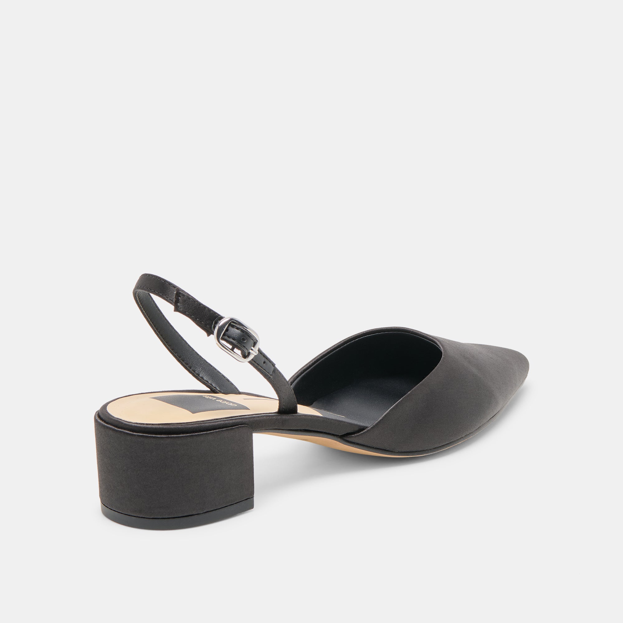 CAREL HEELS ONYX SATIN - Image 4