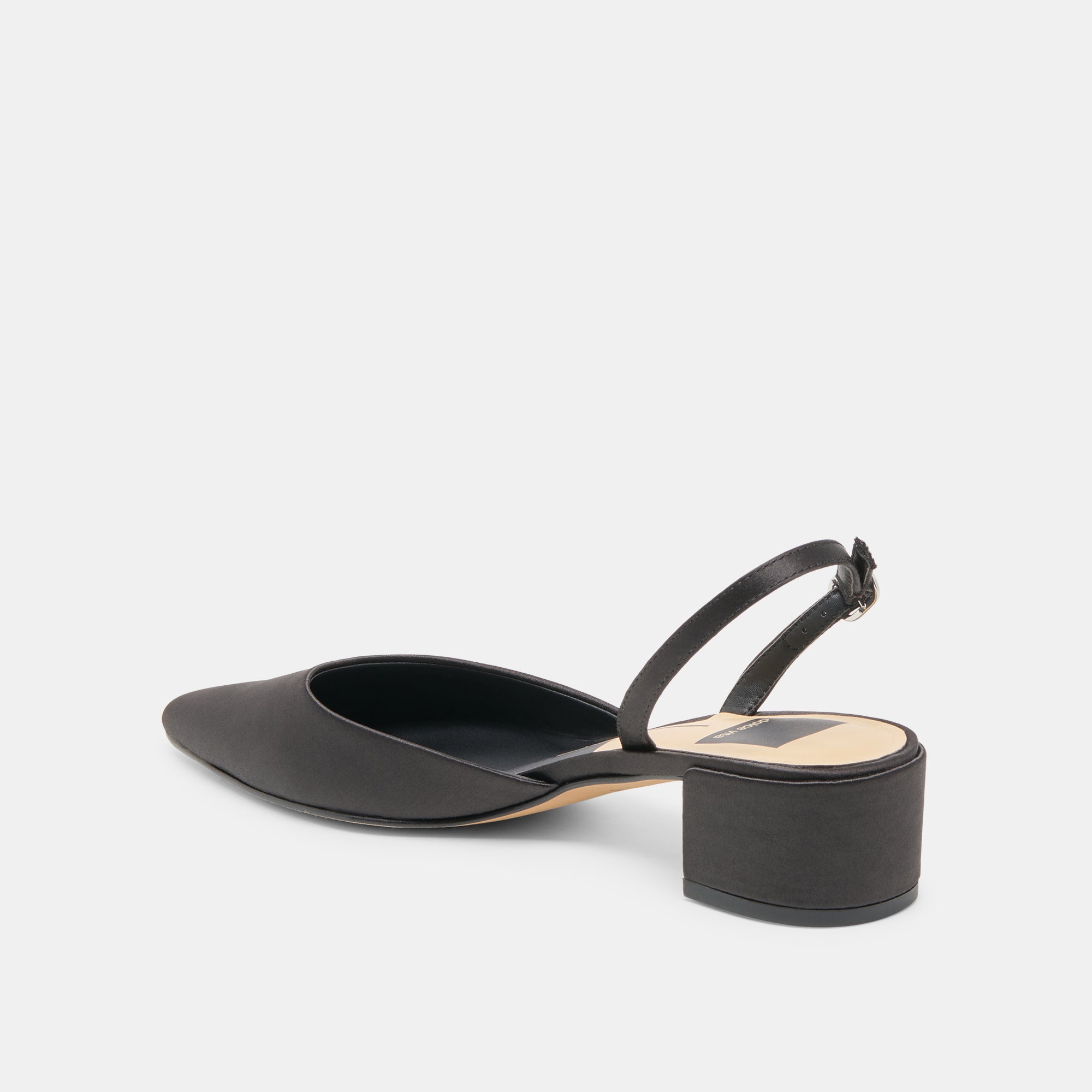 CAREL HEELS ONYX SATIN - Image 6