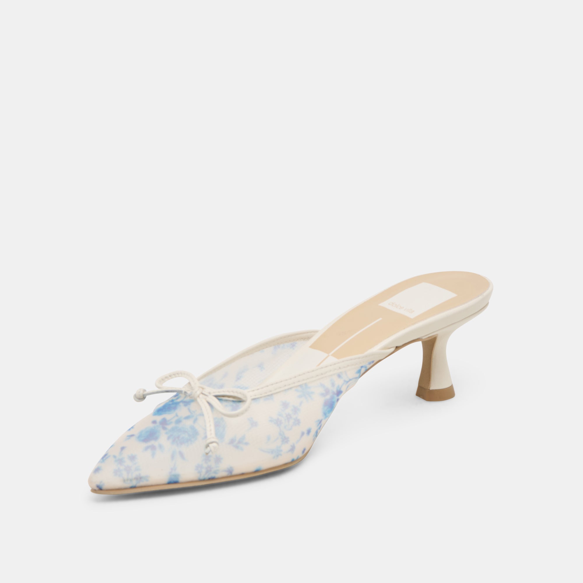 CLEO HEELS BLUE FLORAL MESH - Image 7