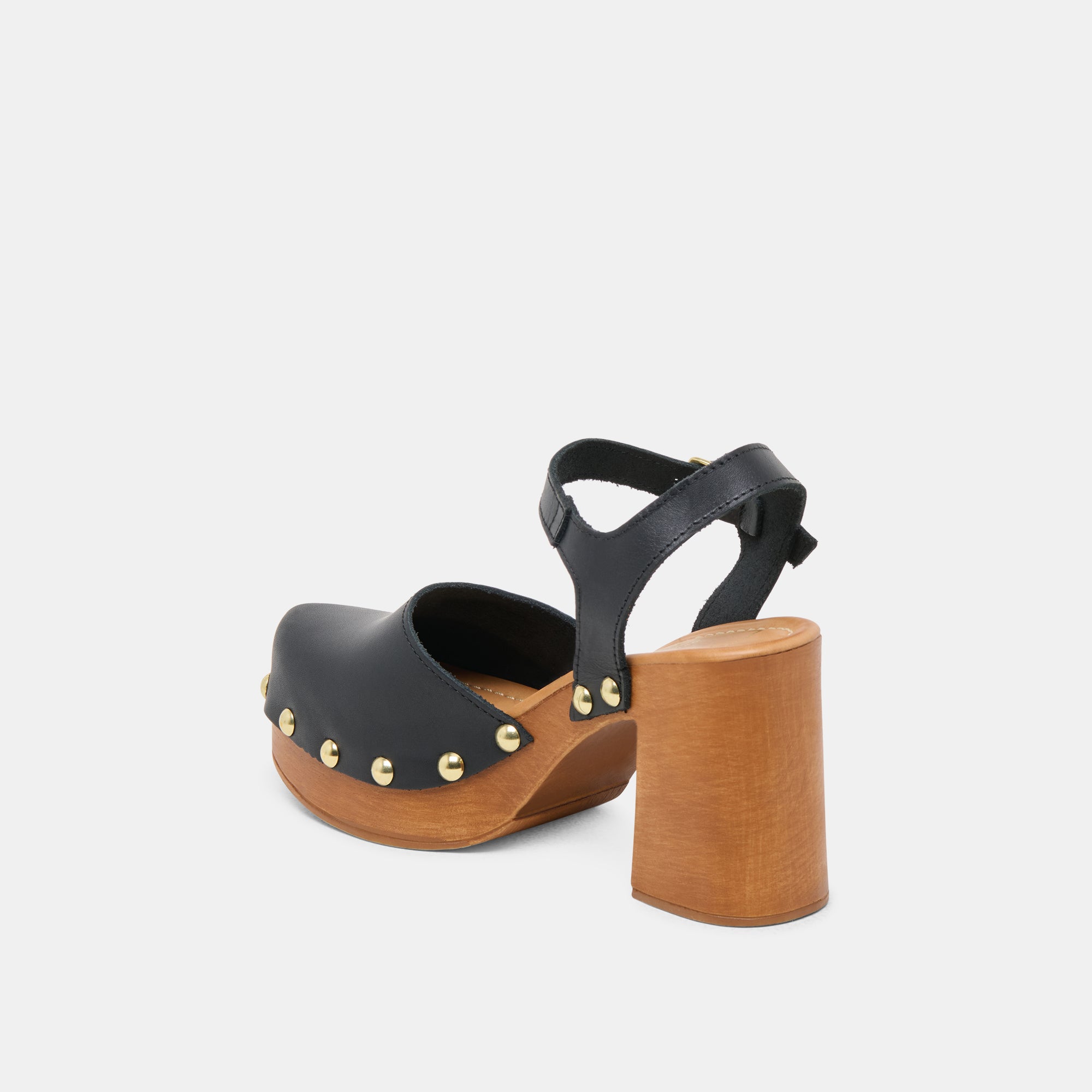 CLOVER HEELS BLACK LEATHER - Image 5