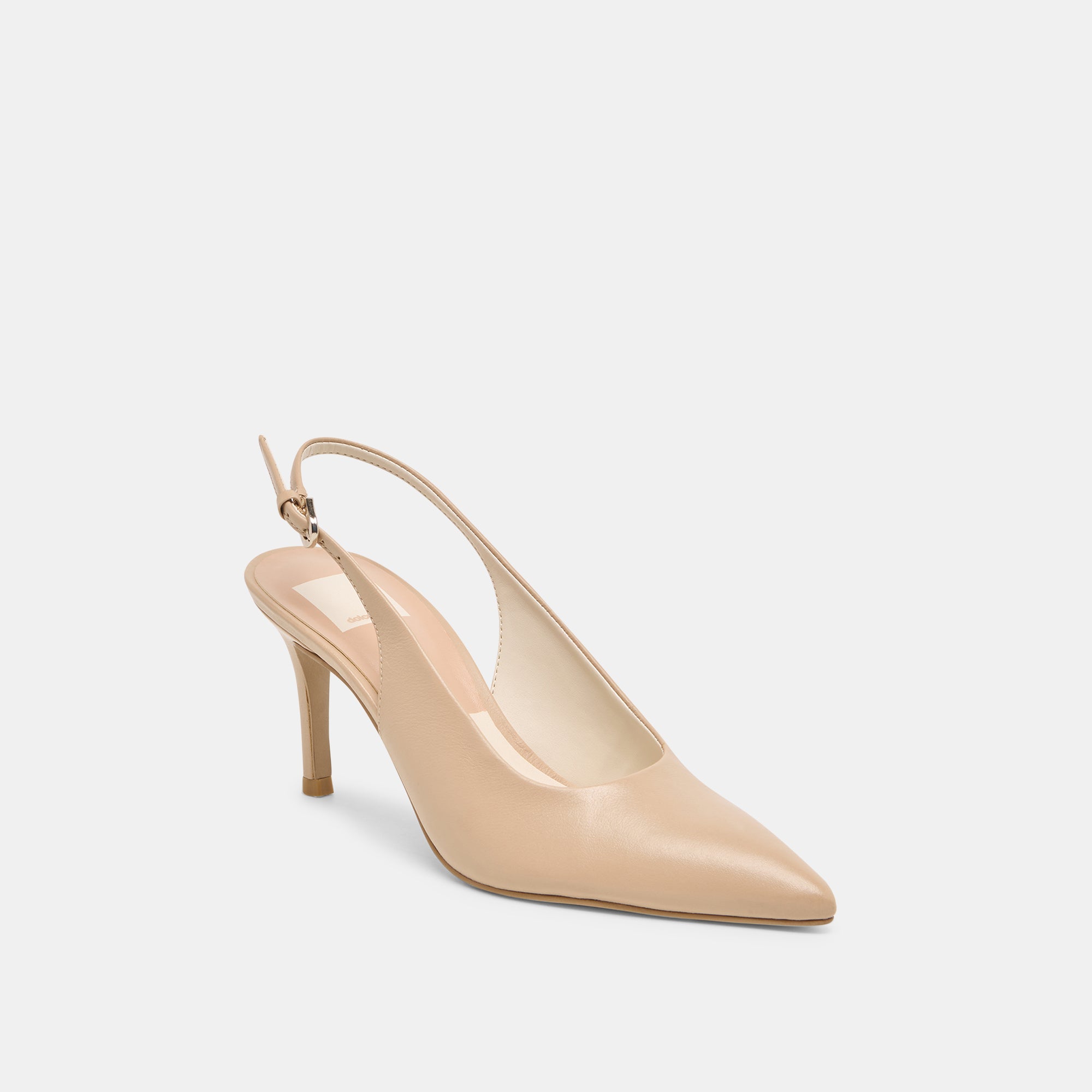 ELASI HEELS BEIGE CRINKLE PATENT - Image 2