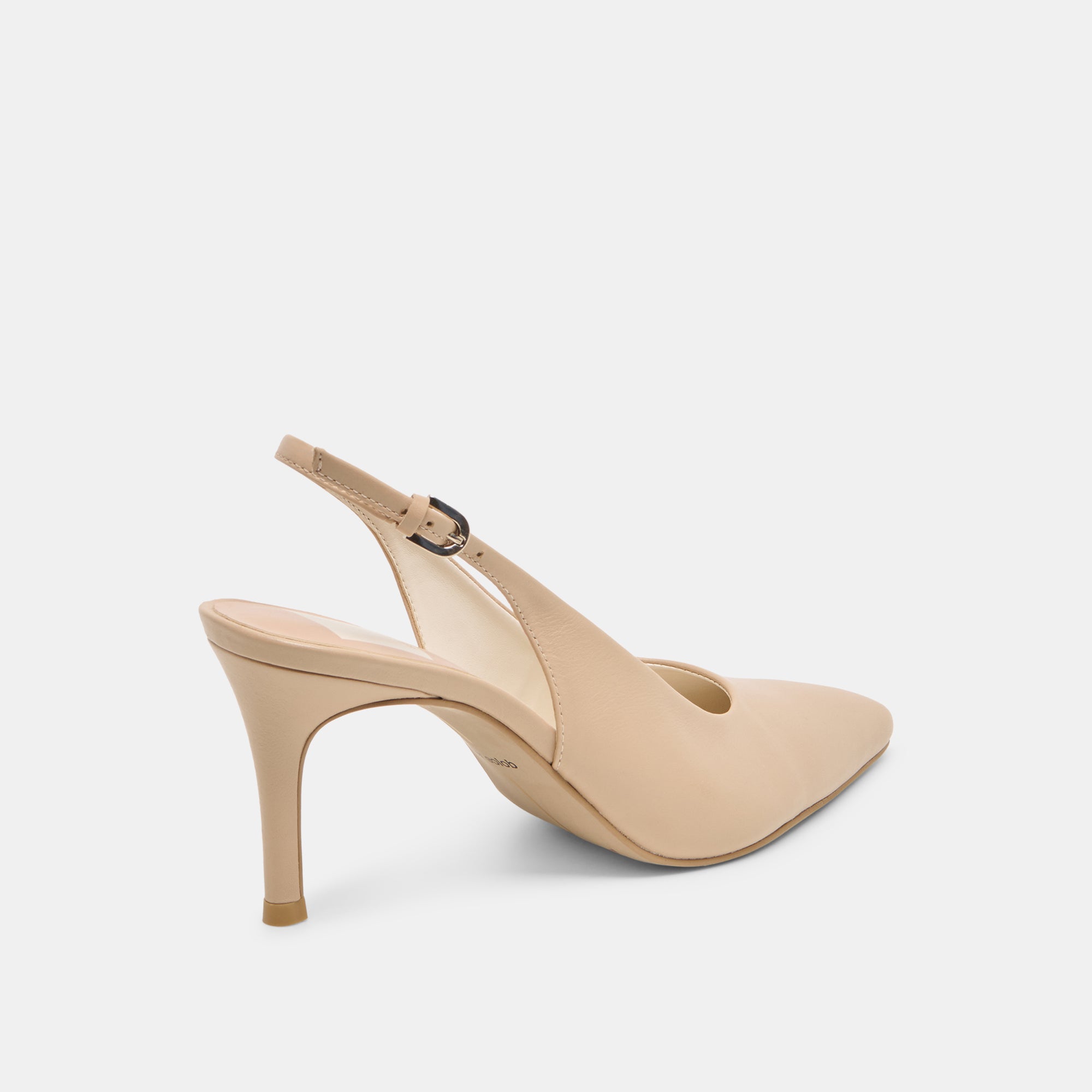 ELASI HEELS BEIGE CRINKLE PATENT - Image 3