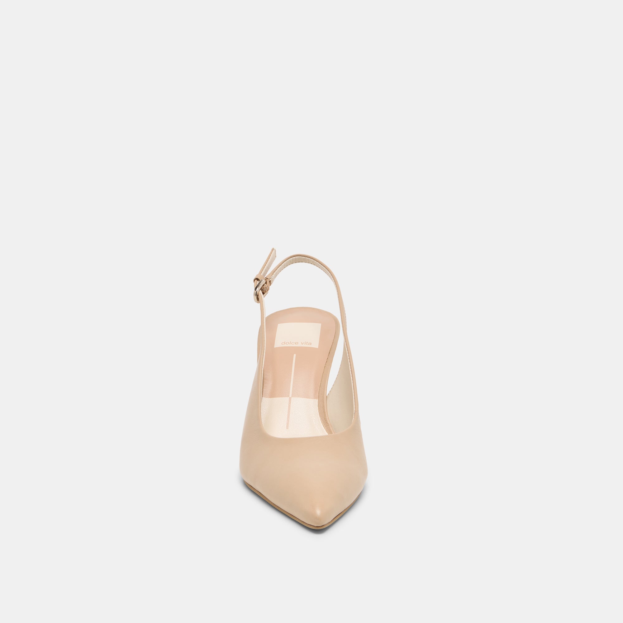 ELASI HEELS BEIGE CRINKLE PATENT - Image 6