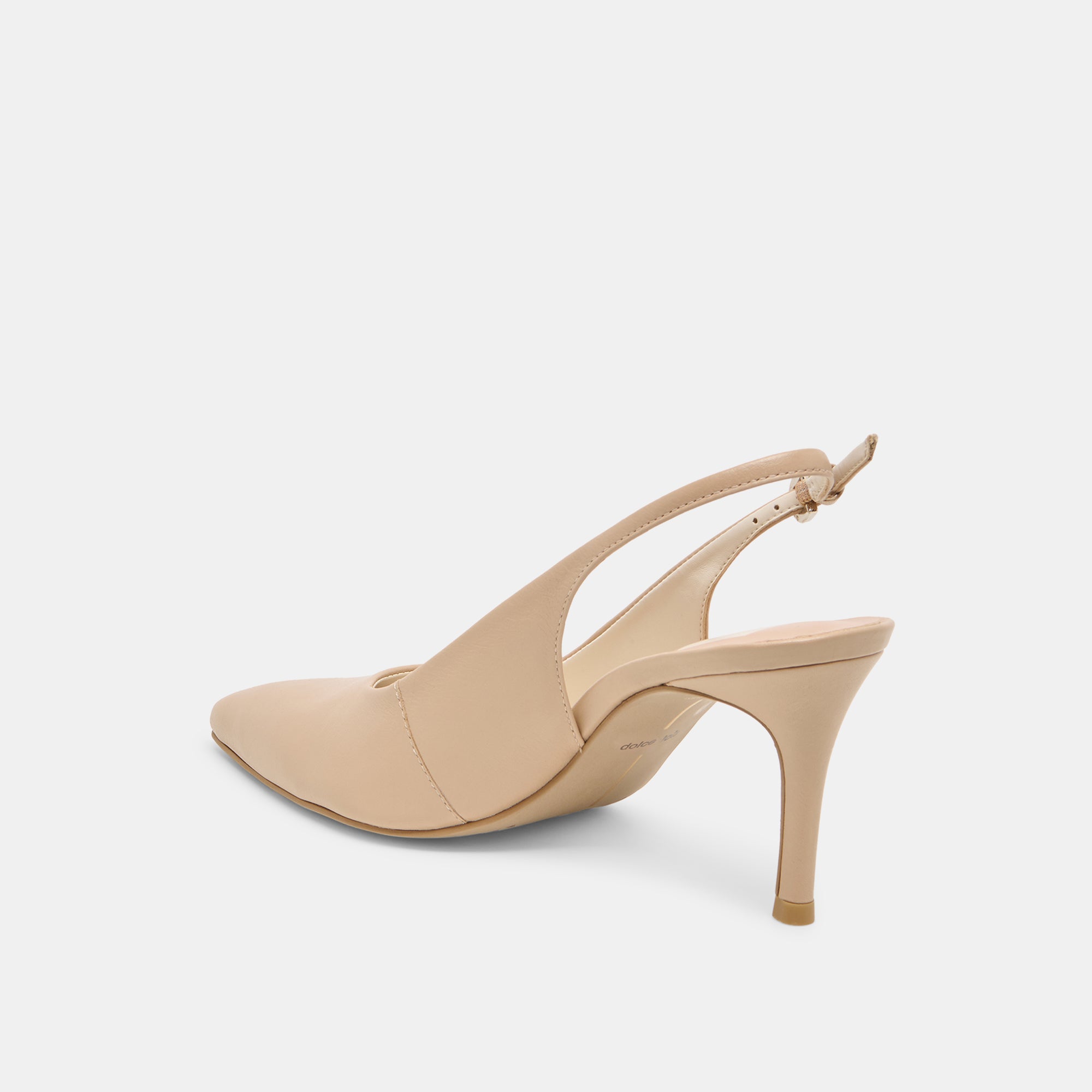 ELASI HEELS BEIGE CRINKLE PATENT - Image 5