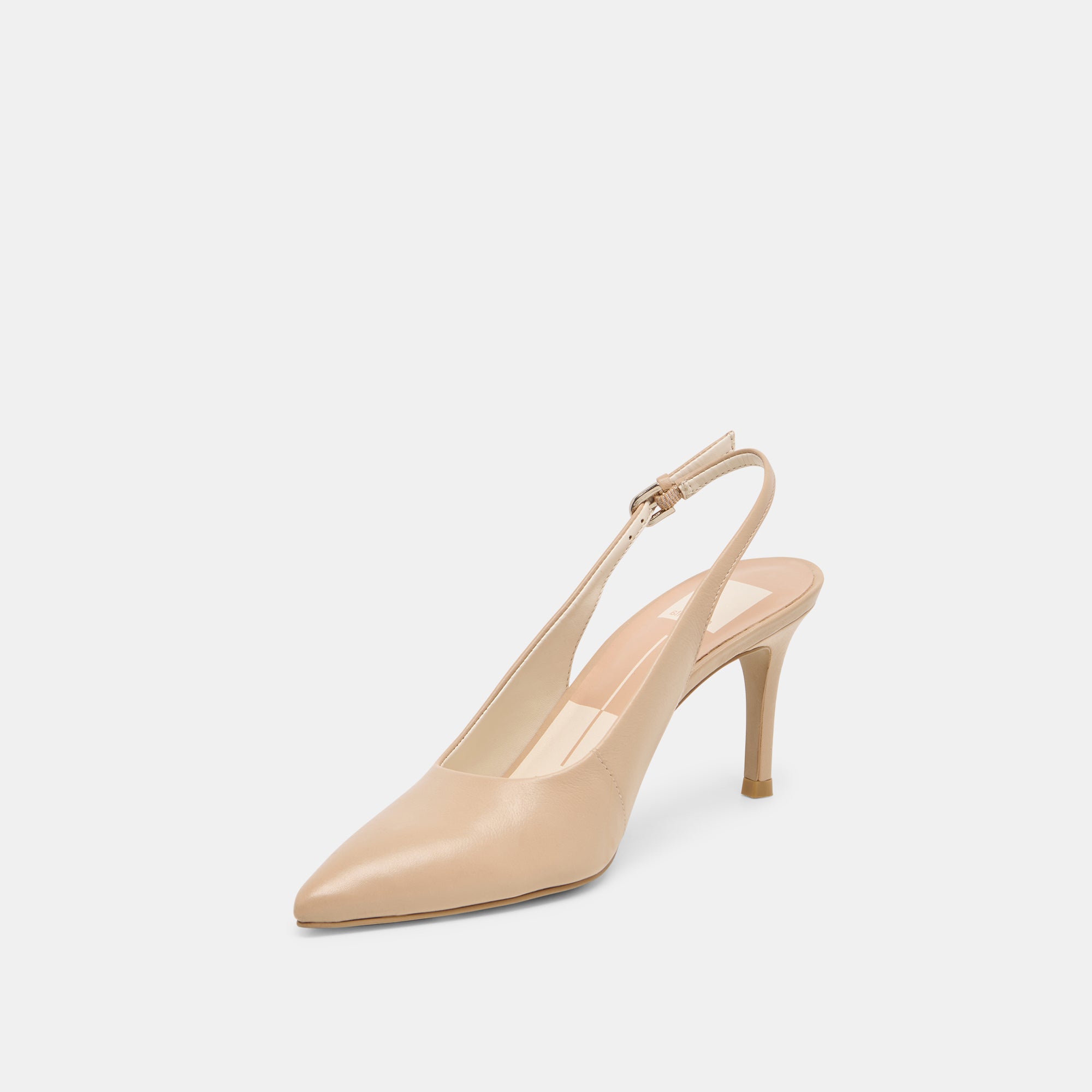 ELASI HEELS BEIGE CRINKLE PATENT - Image 4