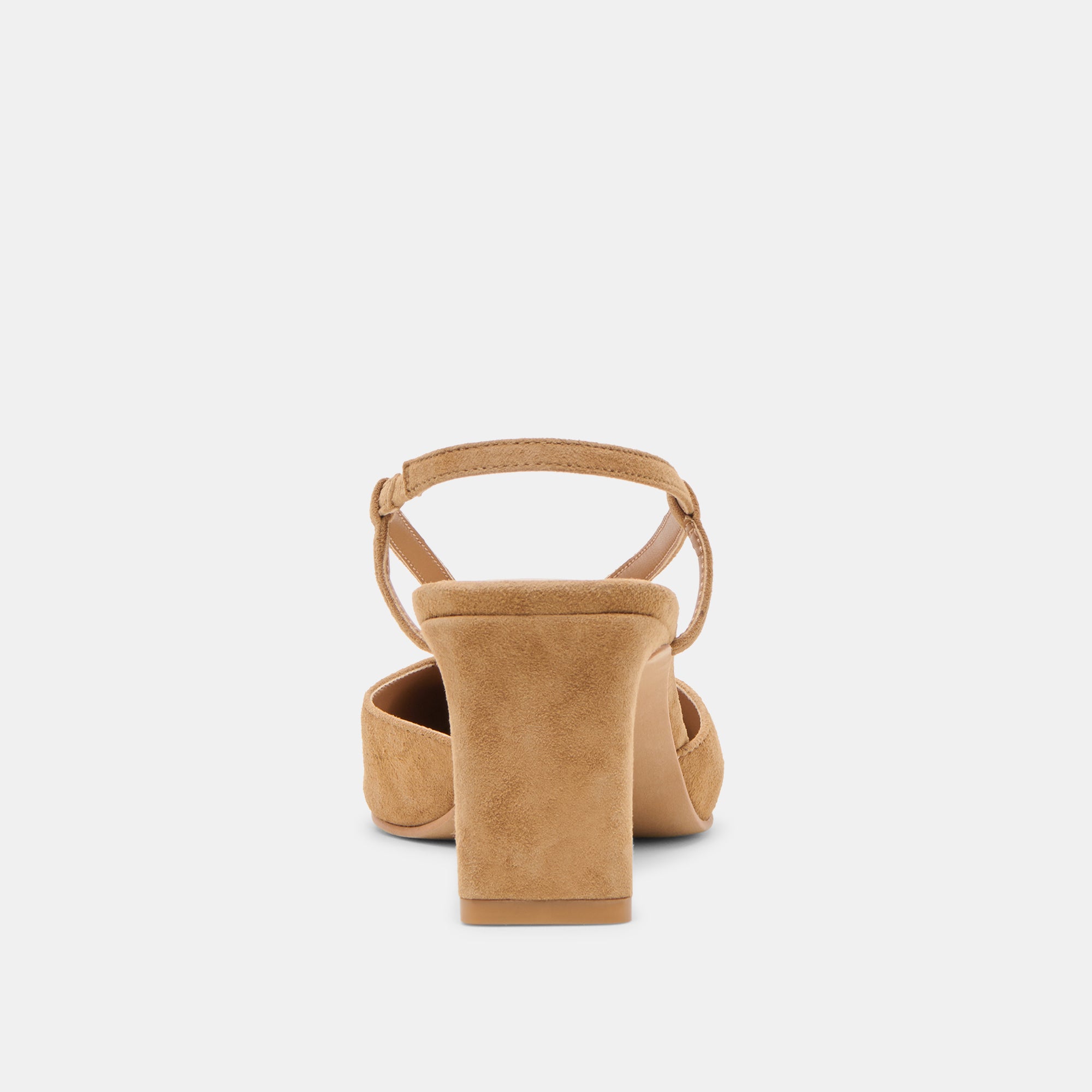 GINAY HEELS LT BROWN SUEDE - Image 7