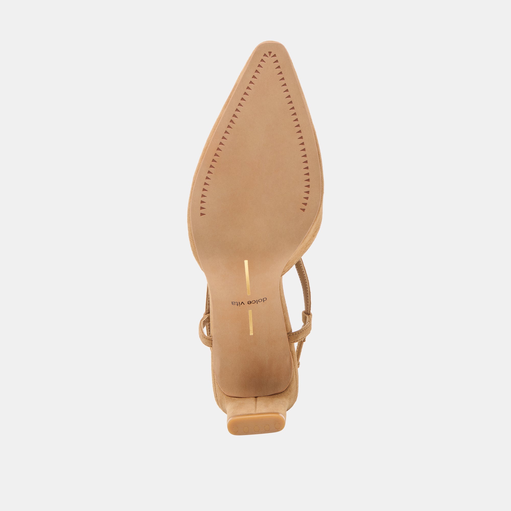 GINAY HEELS LT BROWN SUEDE - Image 9