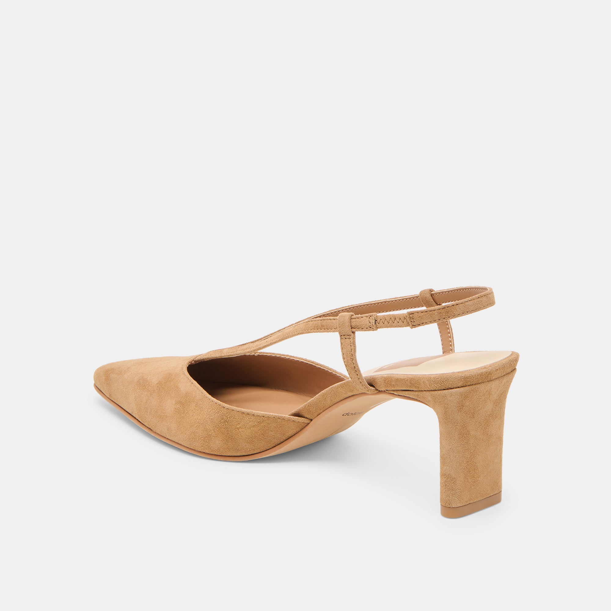 GINAY HEELS LT BROWN SUEDE - Image 5