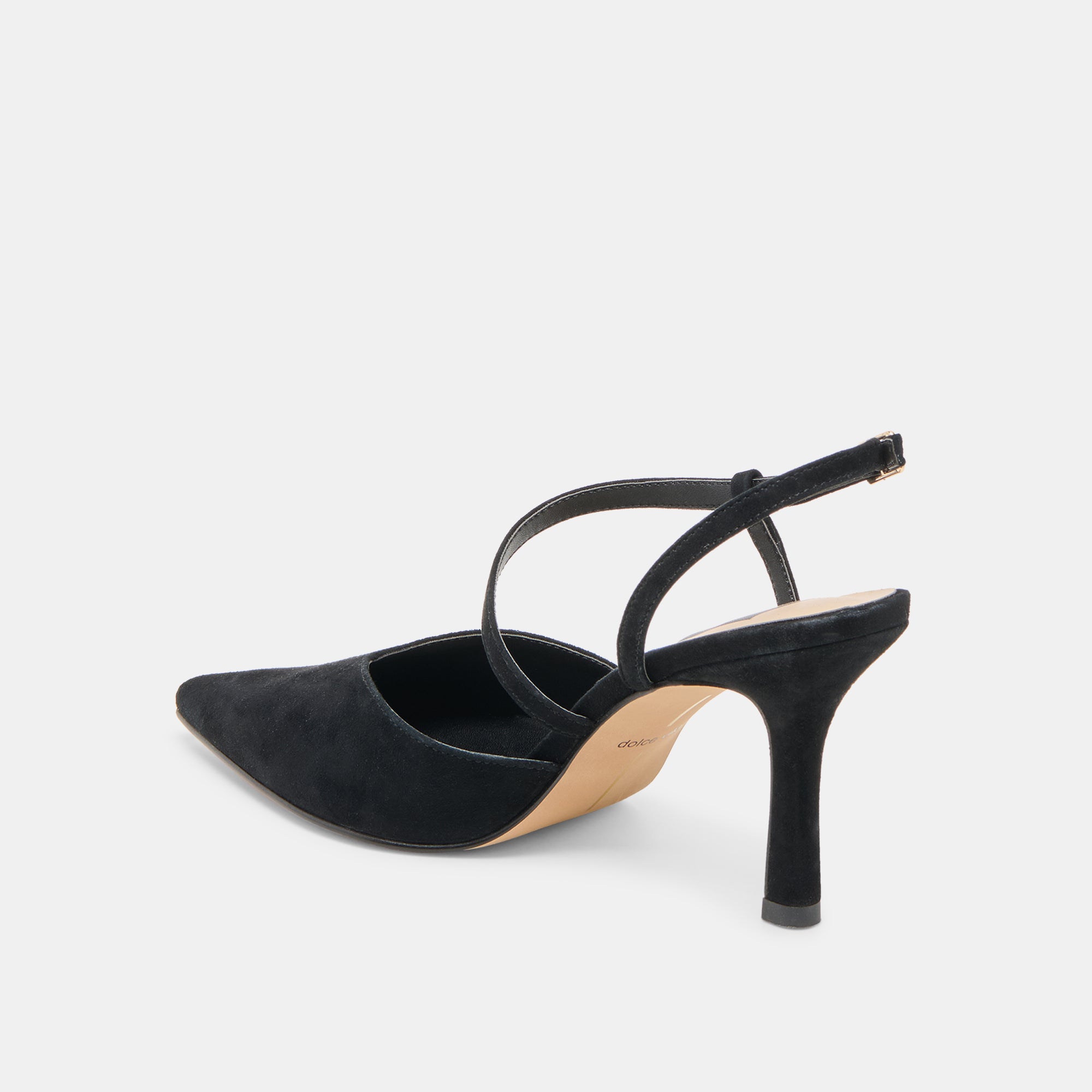 KAMRA HEELS ONYX SUEDE - Image 6